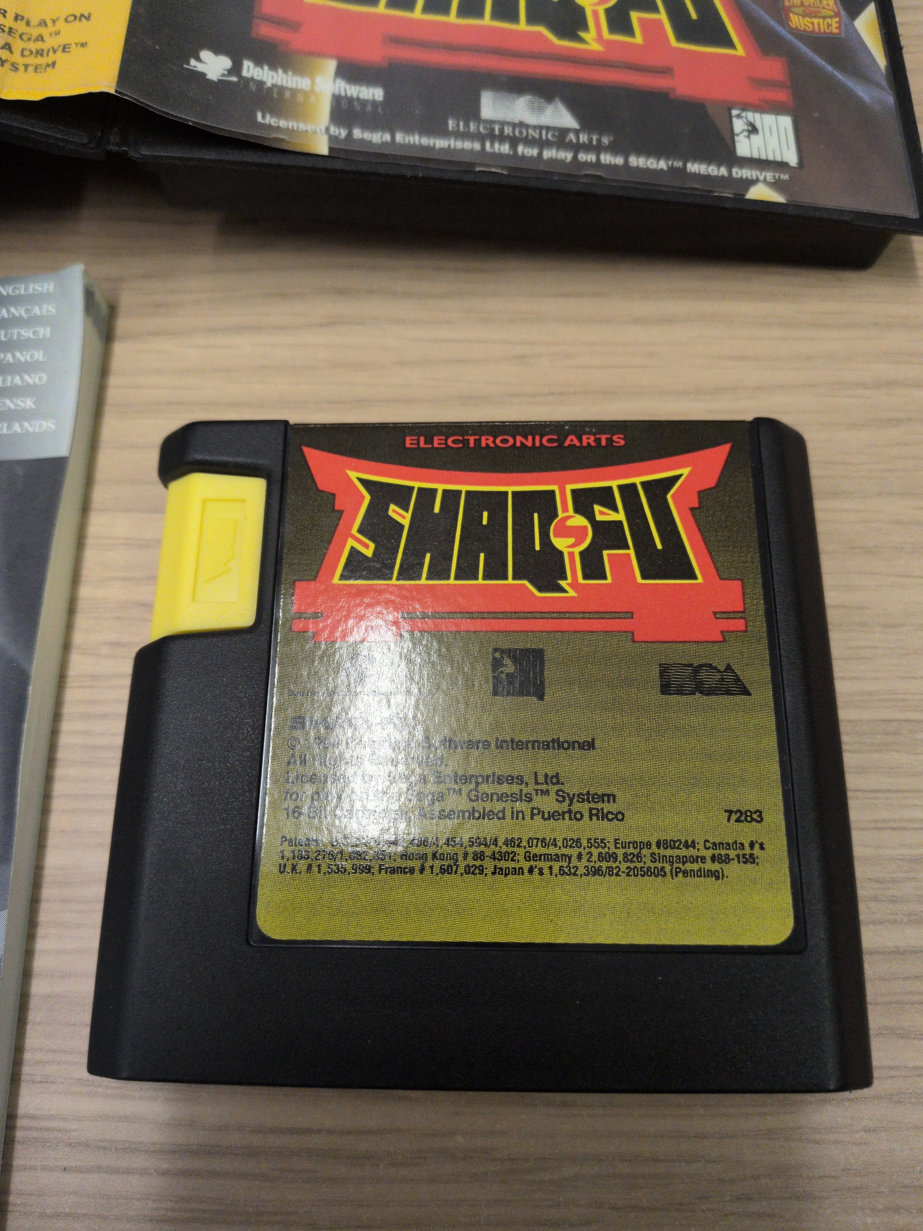 Shaq-Fu Sega Mega Drive game