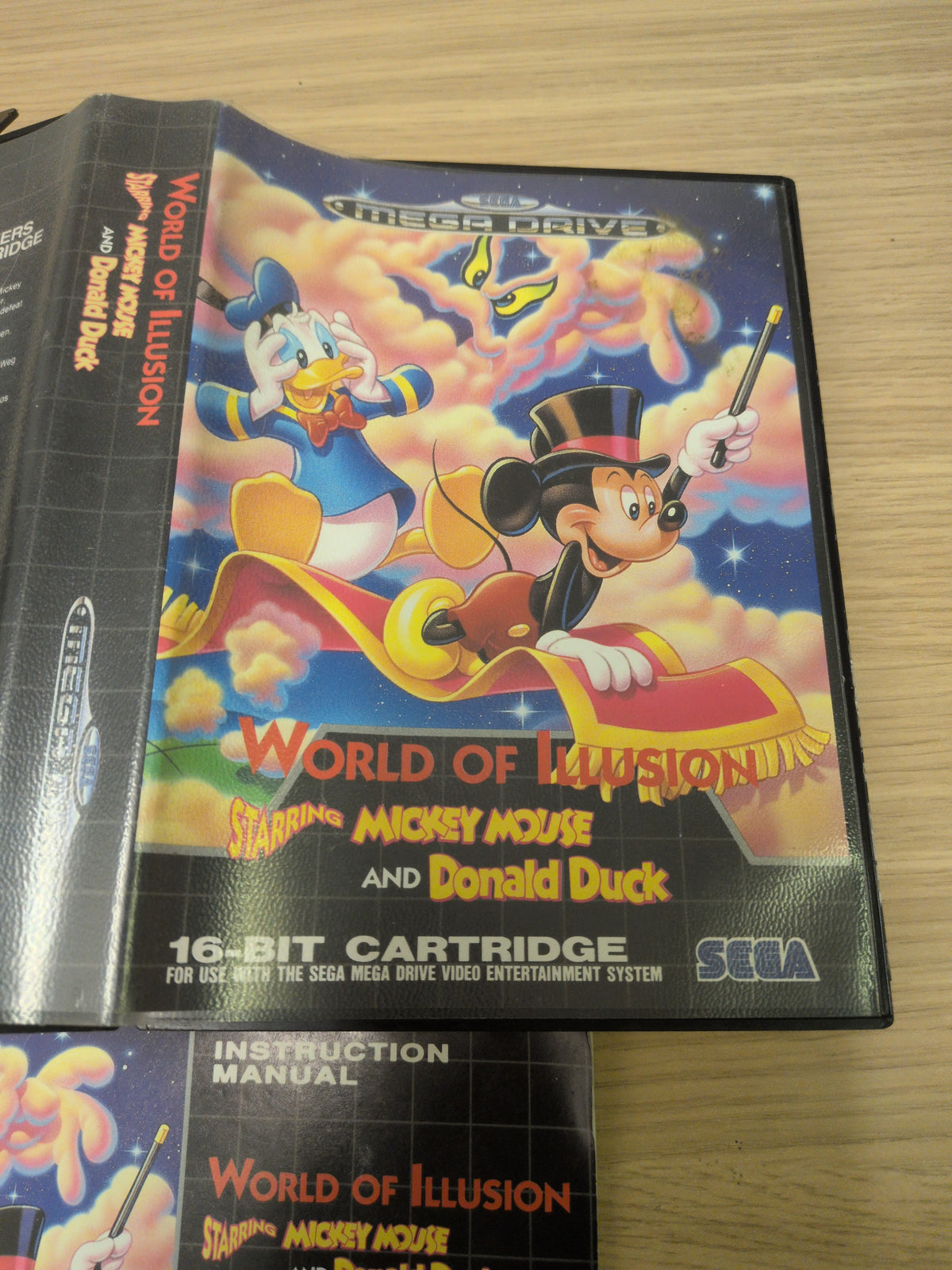 World of Illusion starring Mickey Mouse and Donald Duck (Disney's) Sega Mega Drive game
