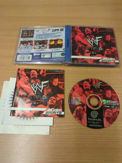 WWF Attitude: Get It! Sega Dreamcast game