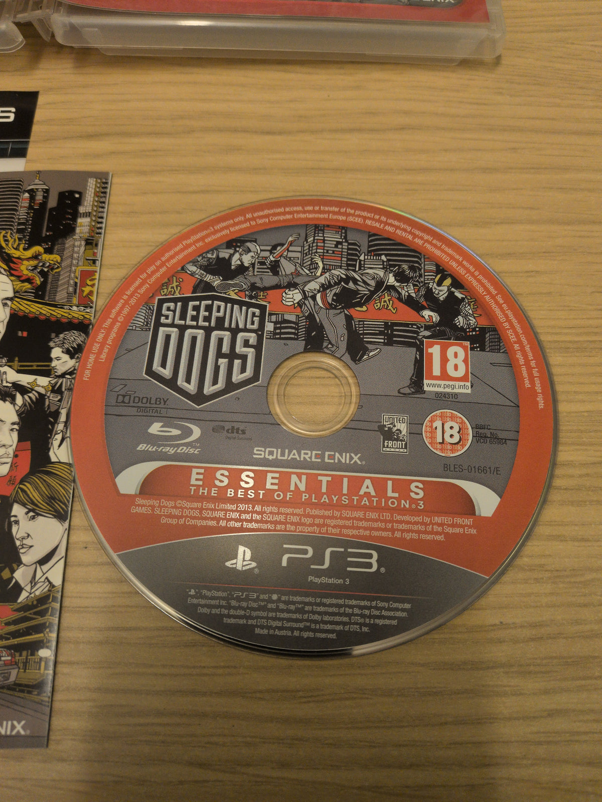 Sleeping Dogs Essentials Sony PS3 game