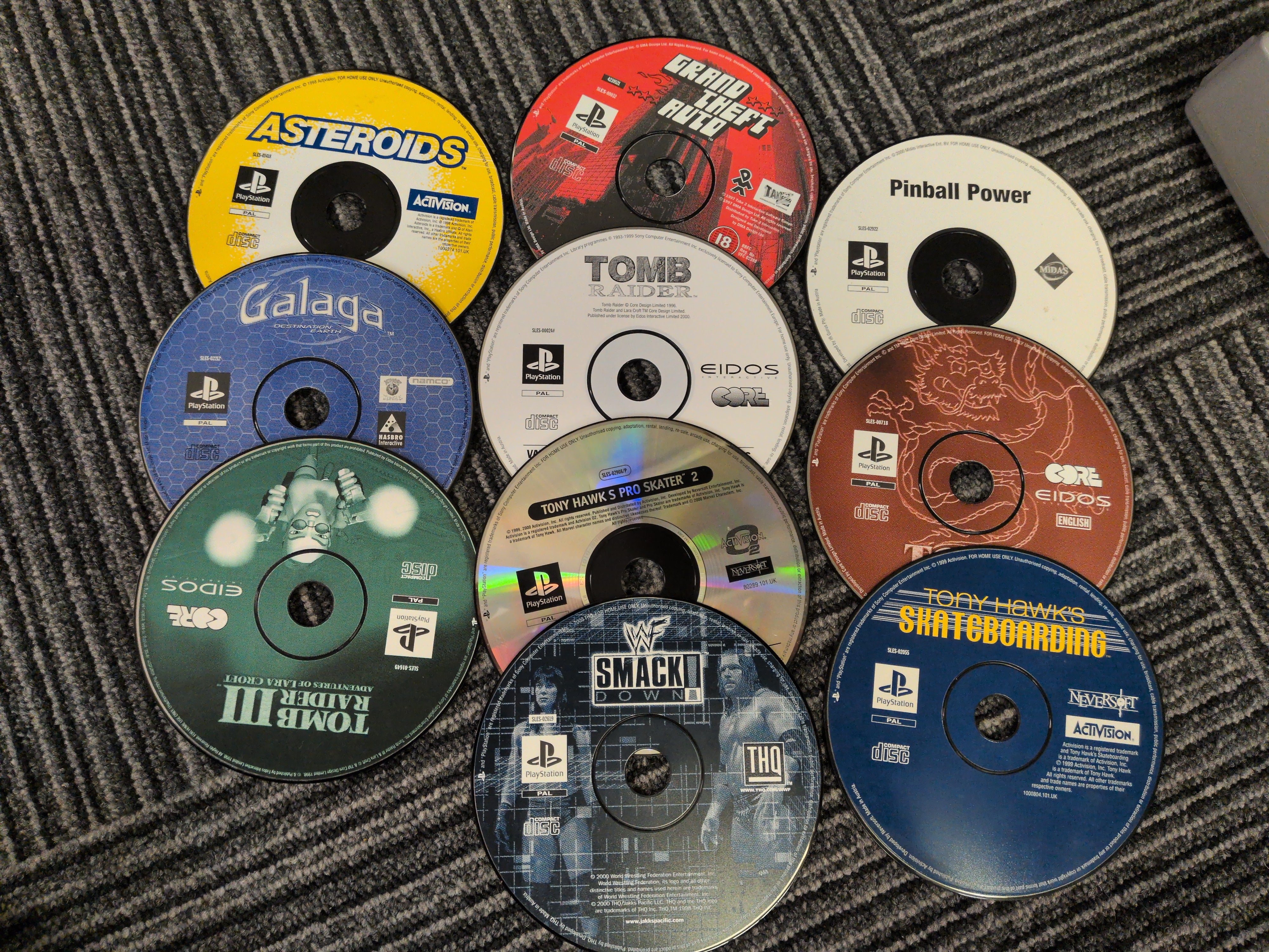 Sony PS1 PlayStation Console & Games Bundle