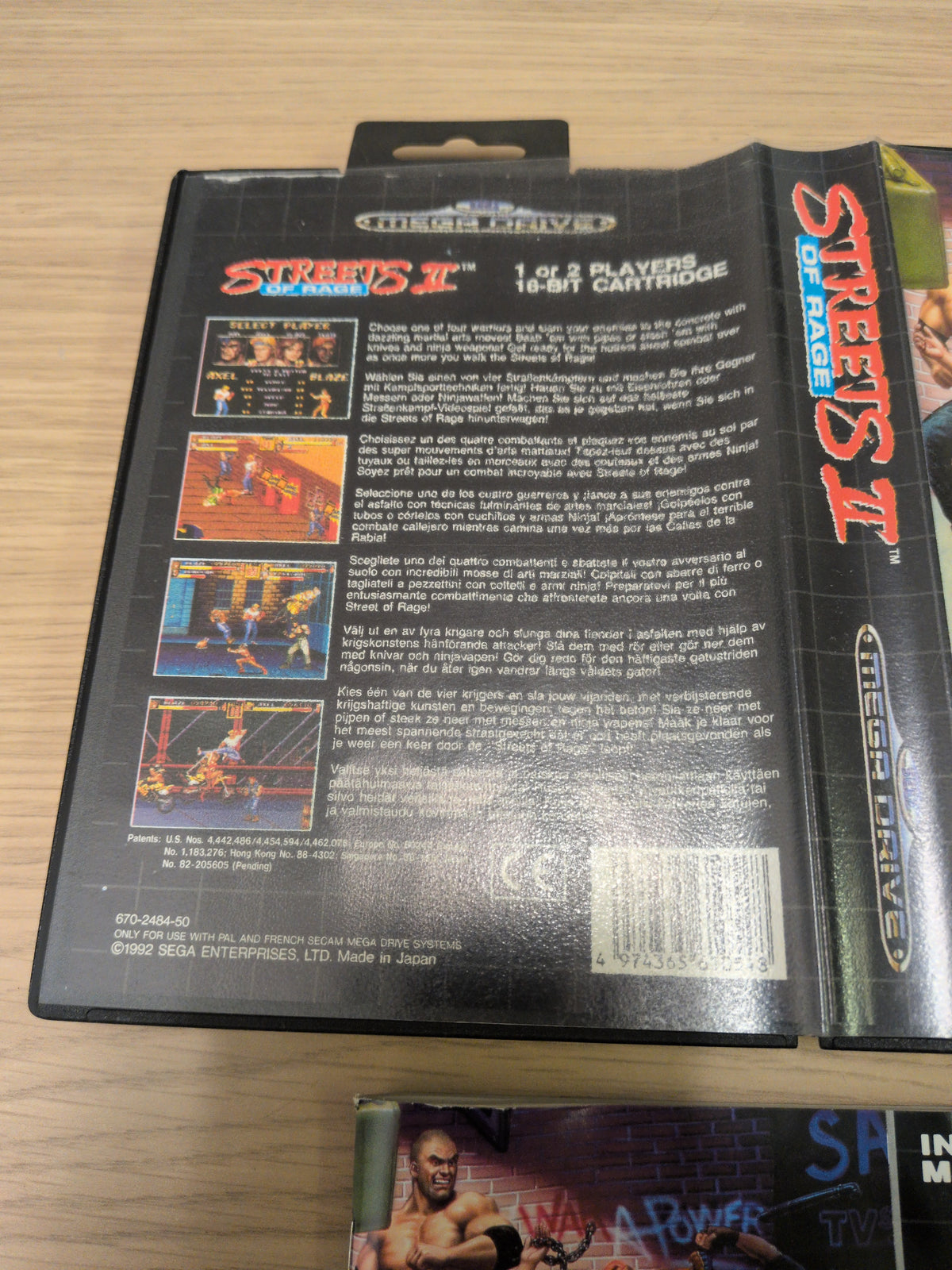 Streets of Rage II Sega Mega Drive game