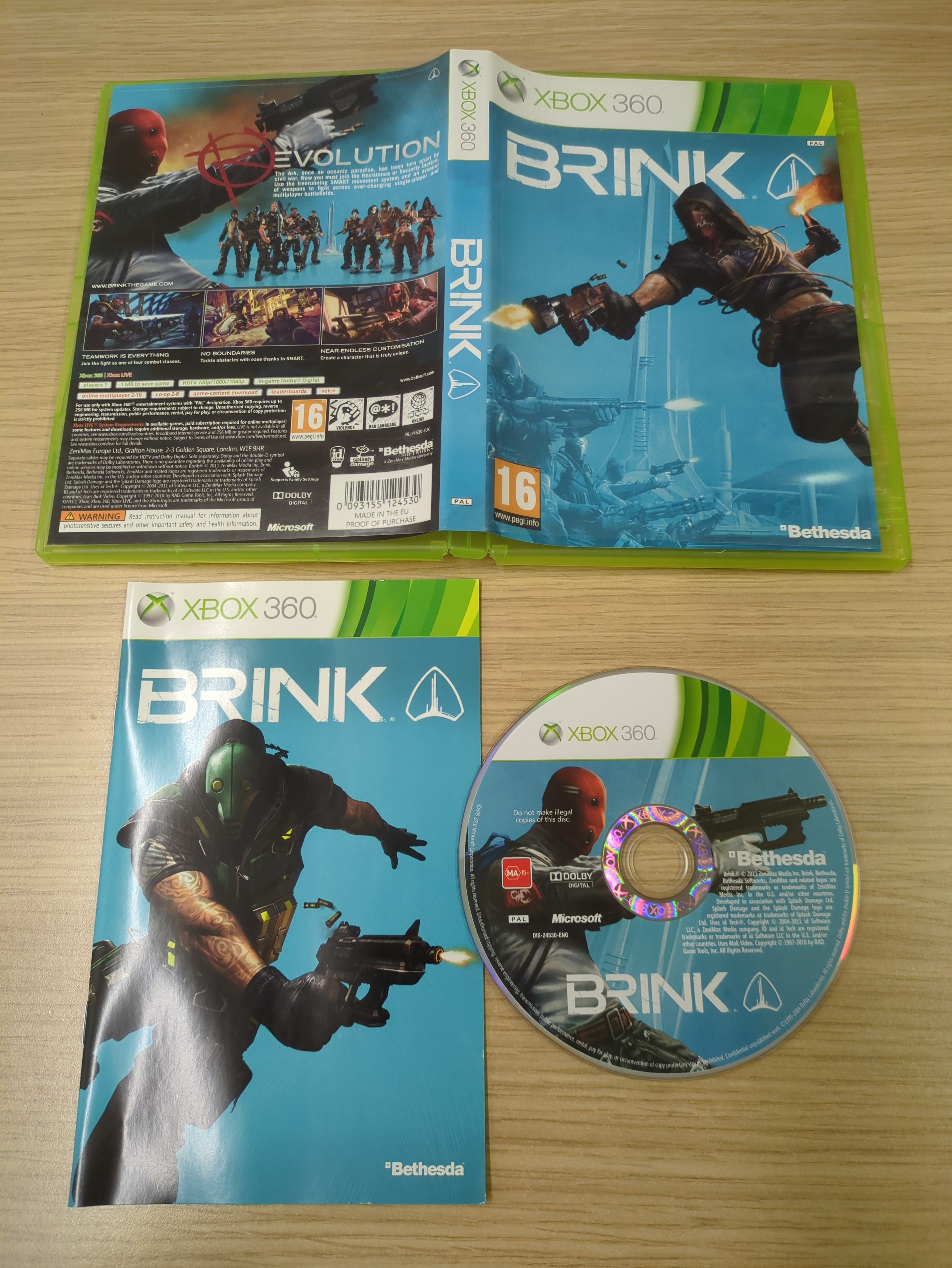 Brink Xbox 360 game