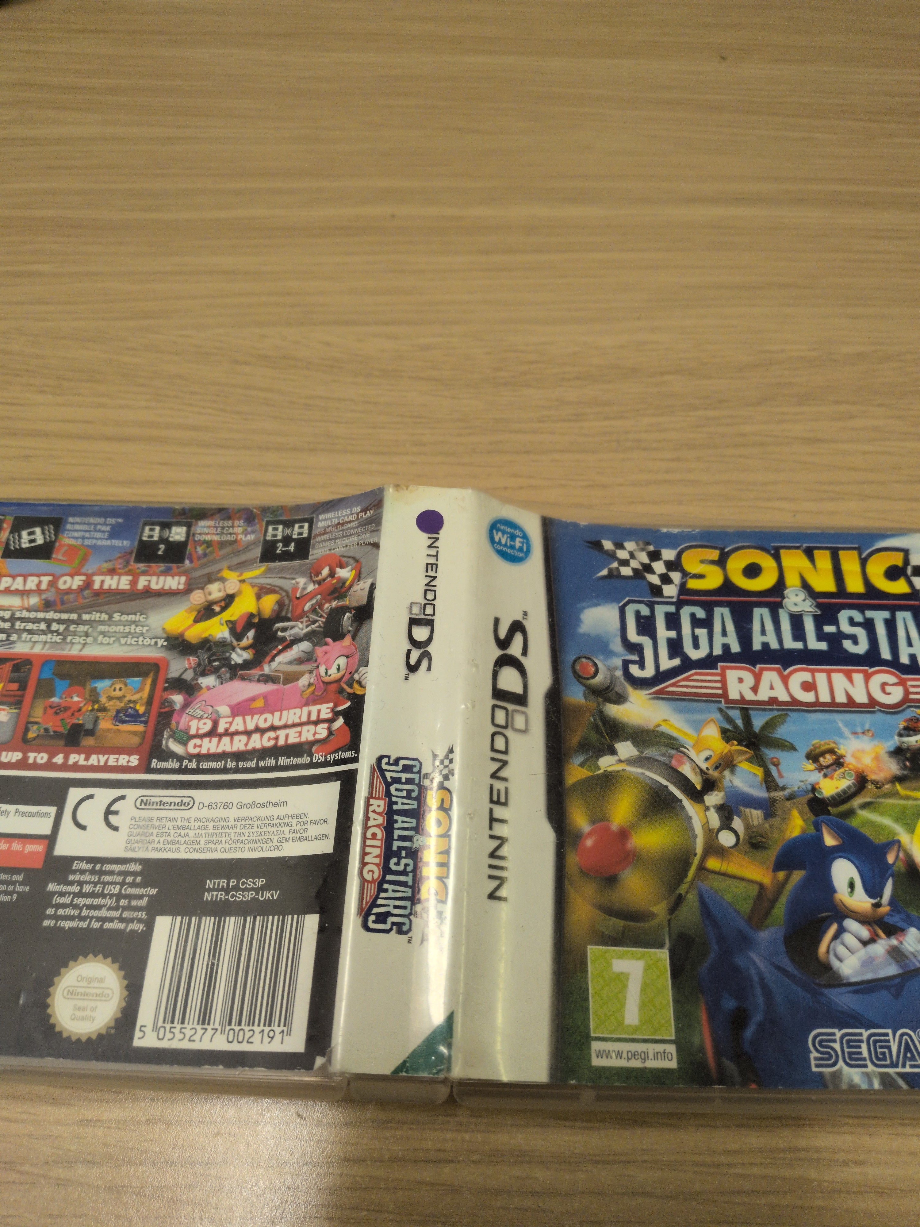 Sonic & Sega All-Stars Racing Nintendo DS game