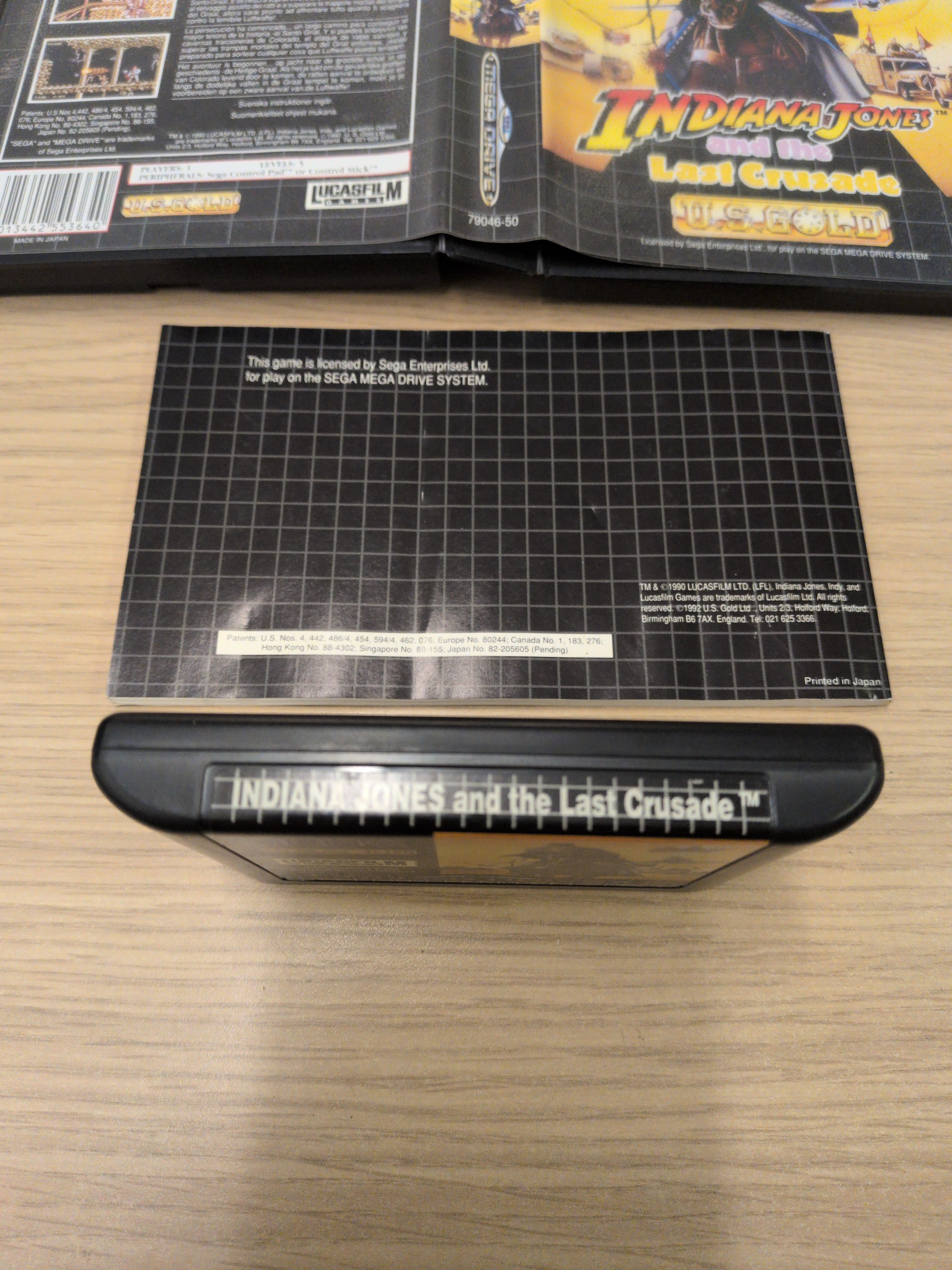 Indiana Jones and the Last Crusade Sega Mega Drive game