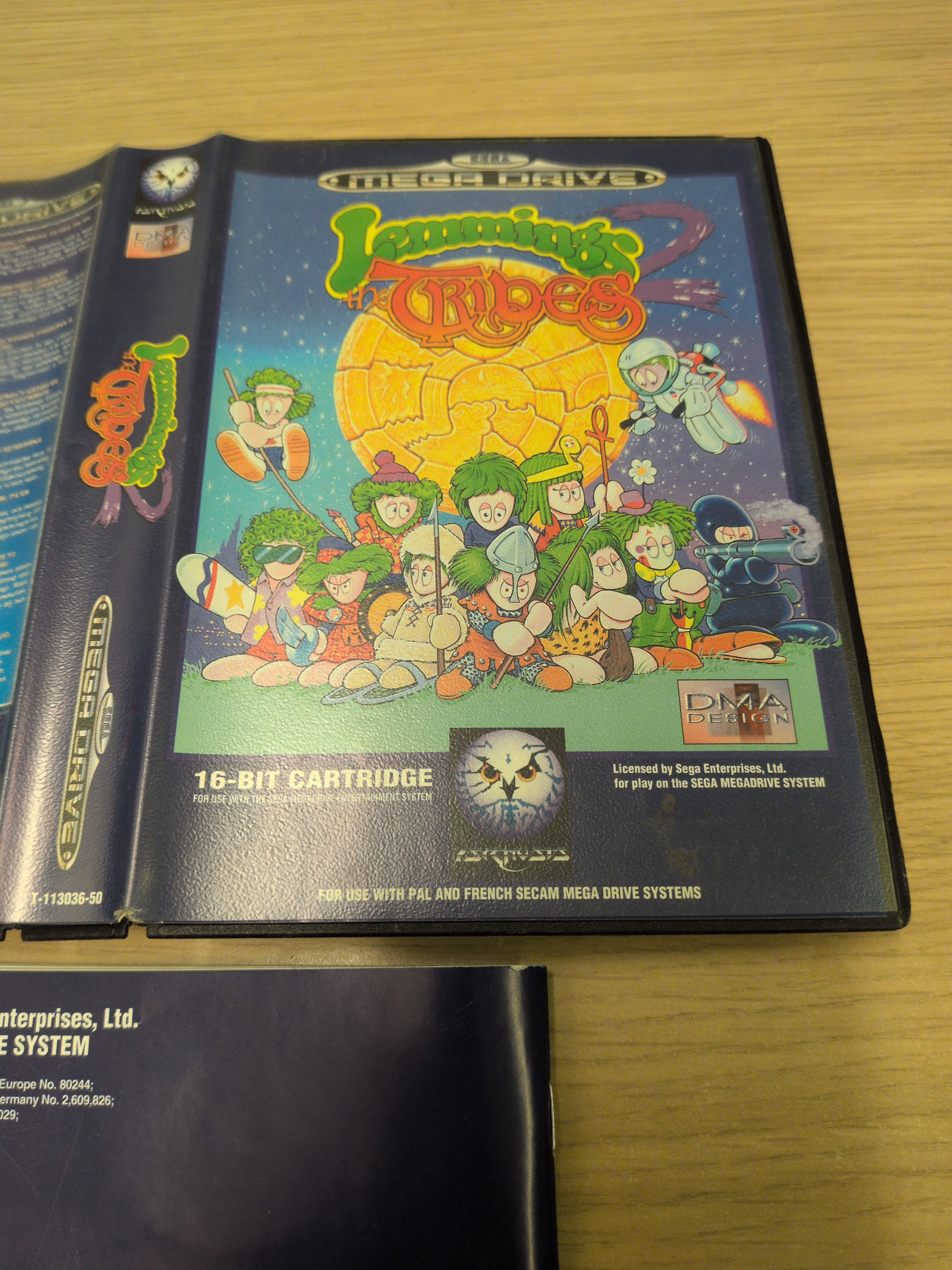 Lemmings 2: The Tribes Sega Mega Drive game