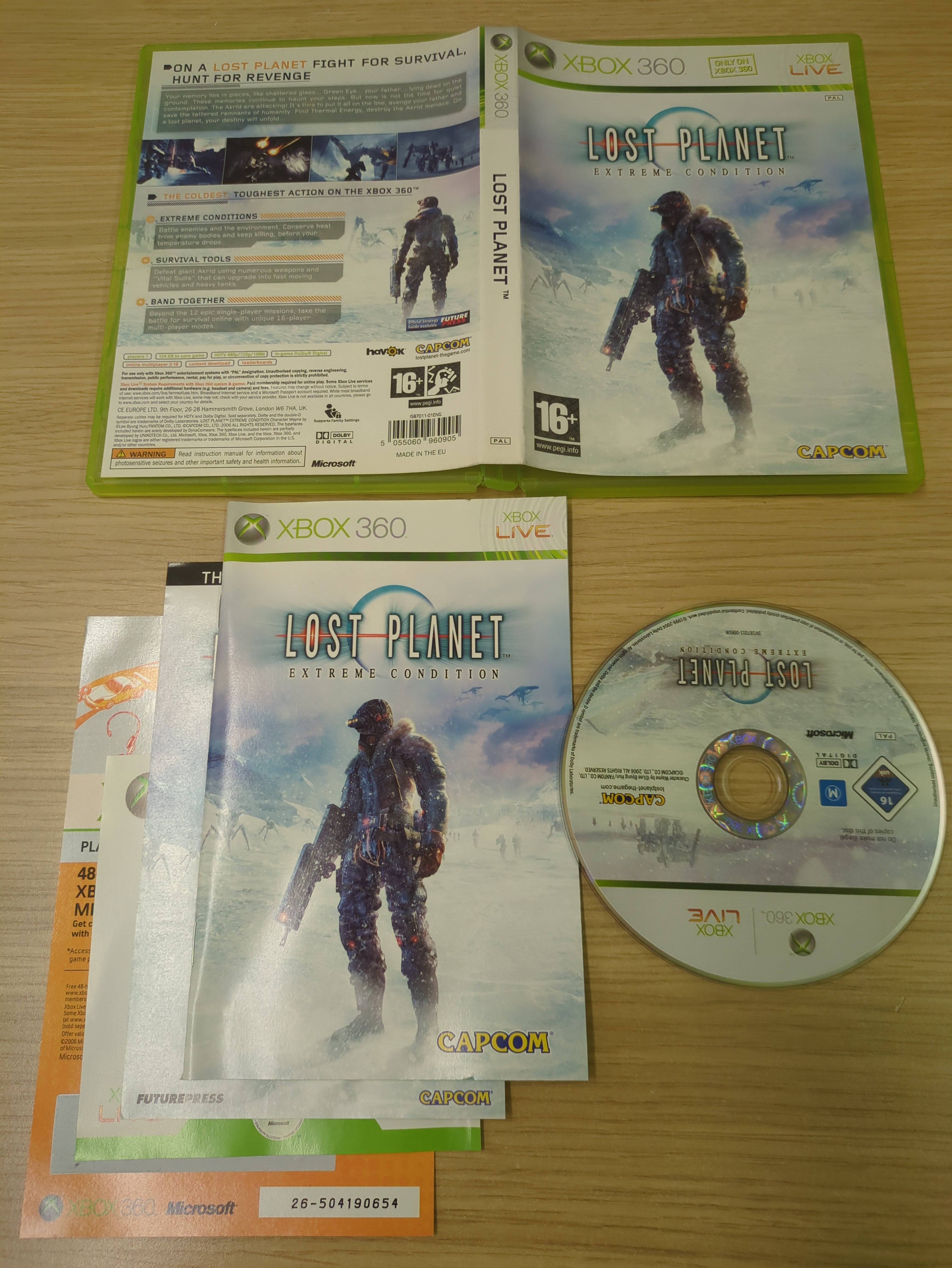 Lost Planet Xbox 360 game