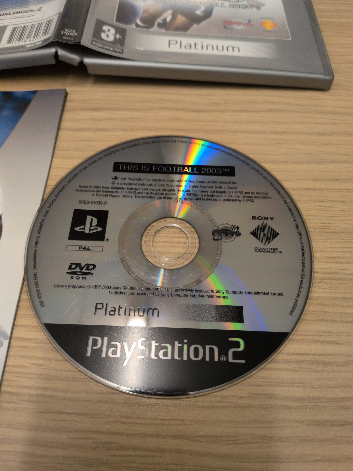 This Is Football 2003 Platinum Sony PS2 game