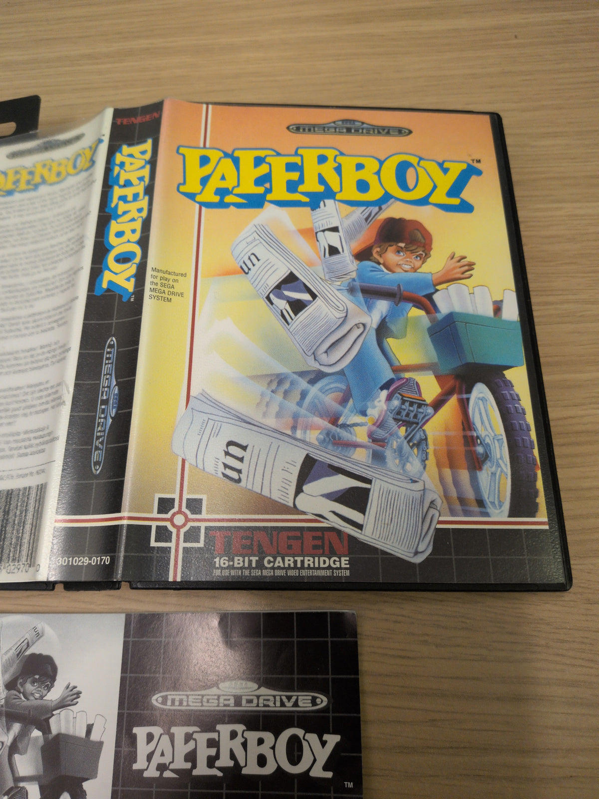 Paperboy Sega Mega Drive game