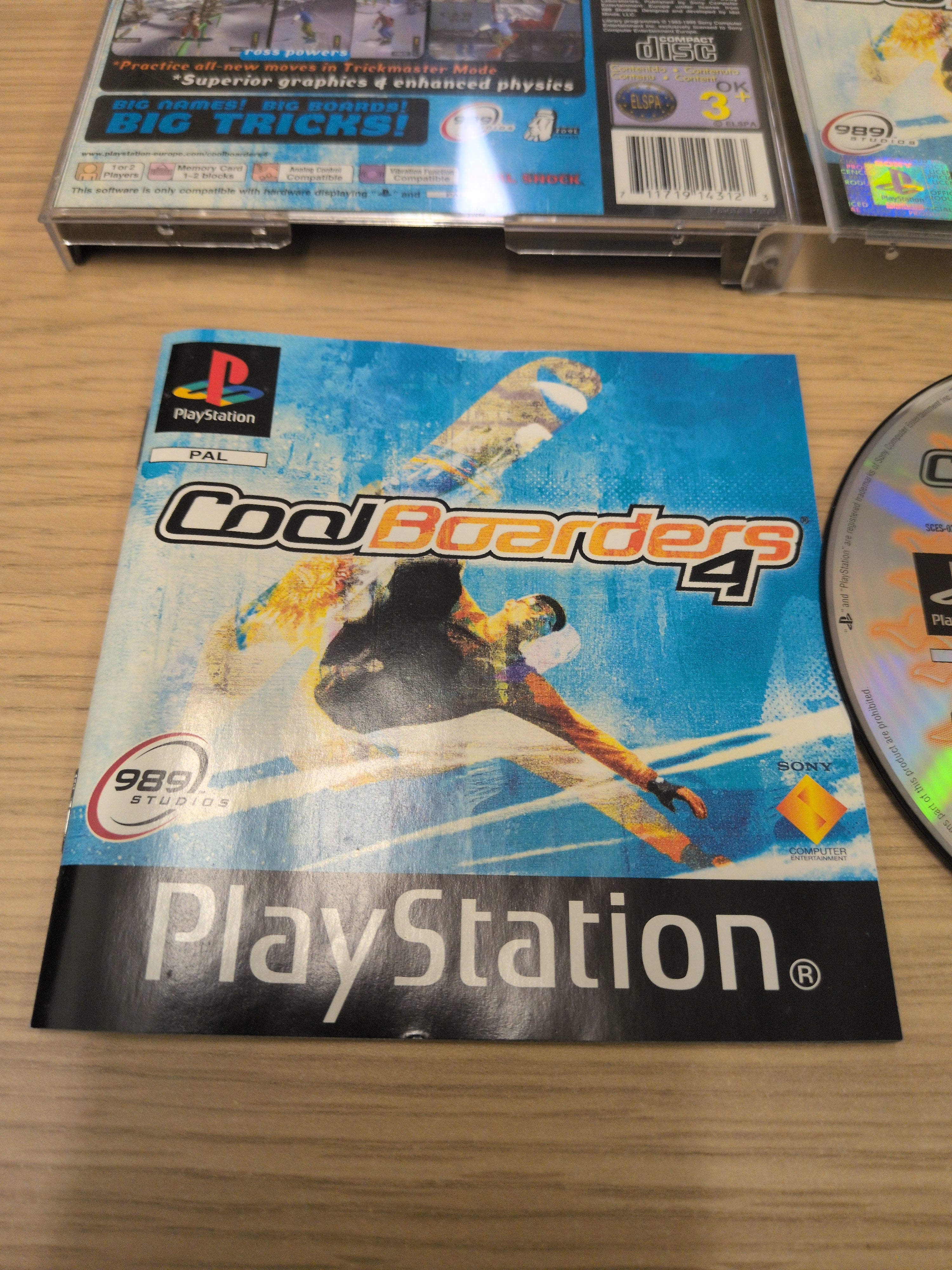 Cool Boarders 4 Sony PS1 game