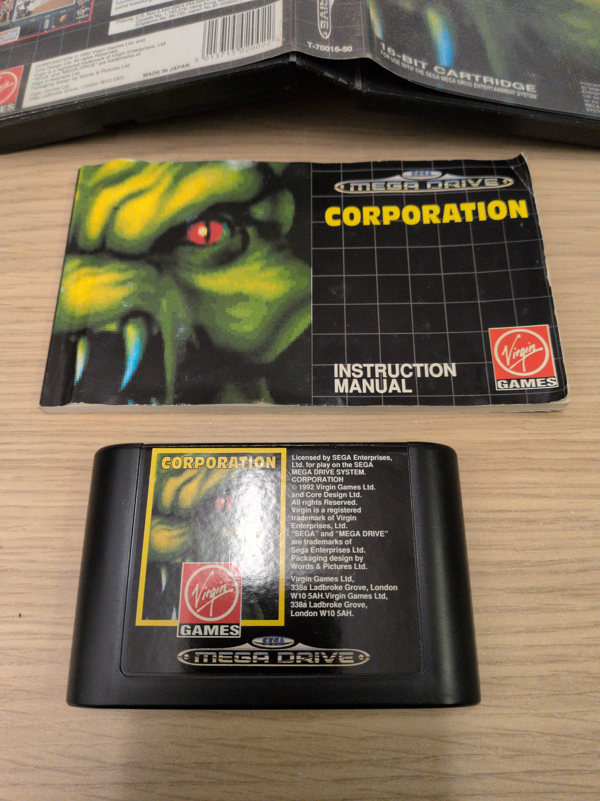 Corporation Sega Mega Drive game