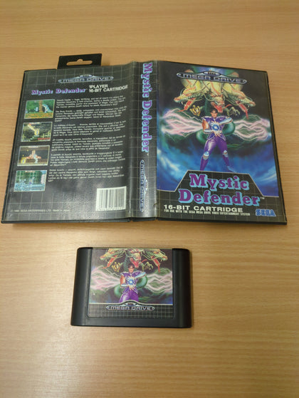 Mystic Defender Sega Mega Drive game complete