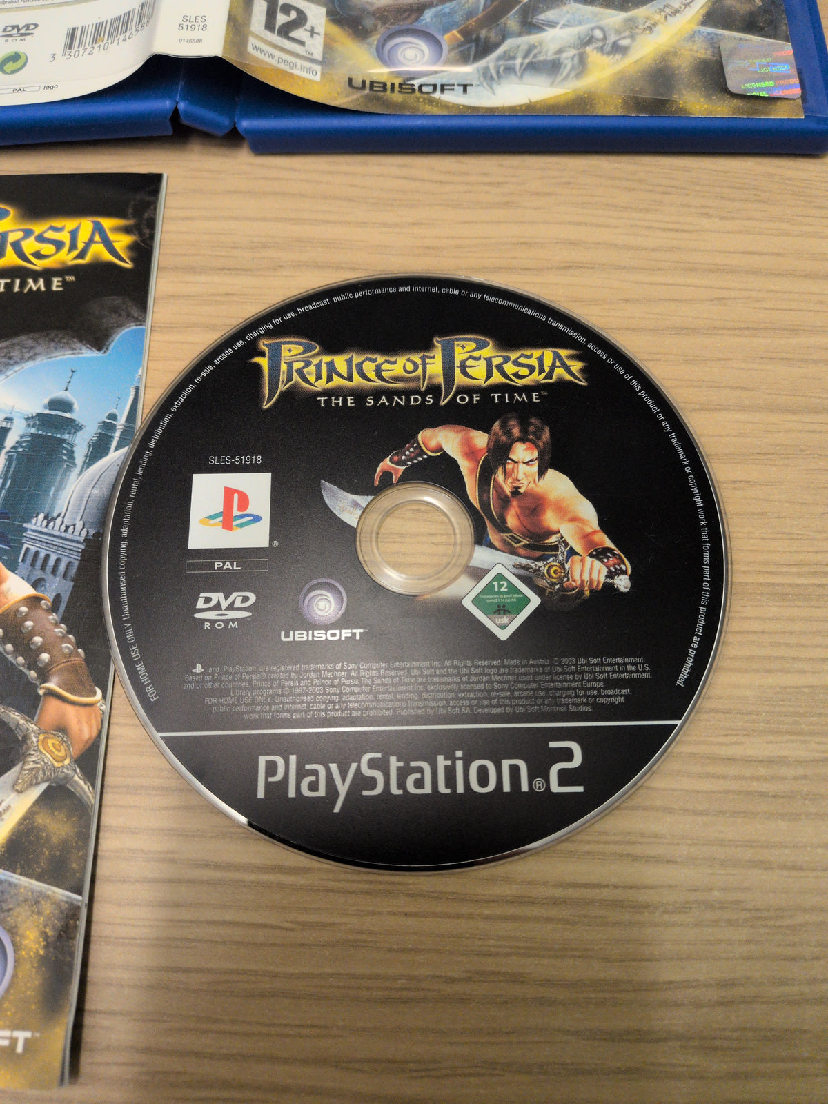 Prince of Persia The Sands of Time Sony PS2 game