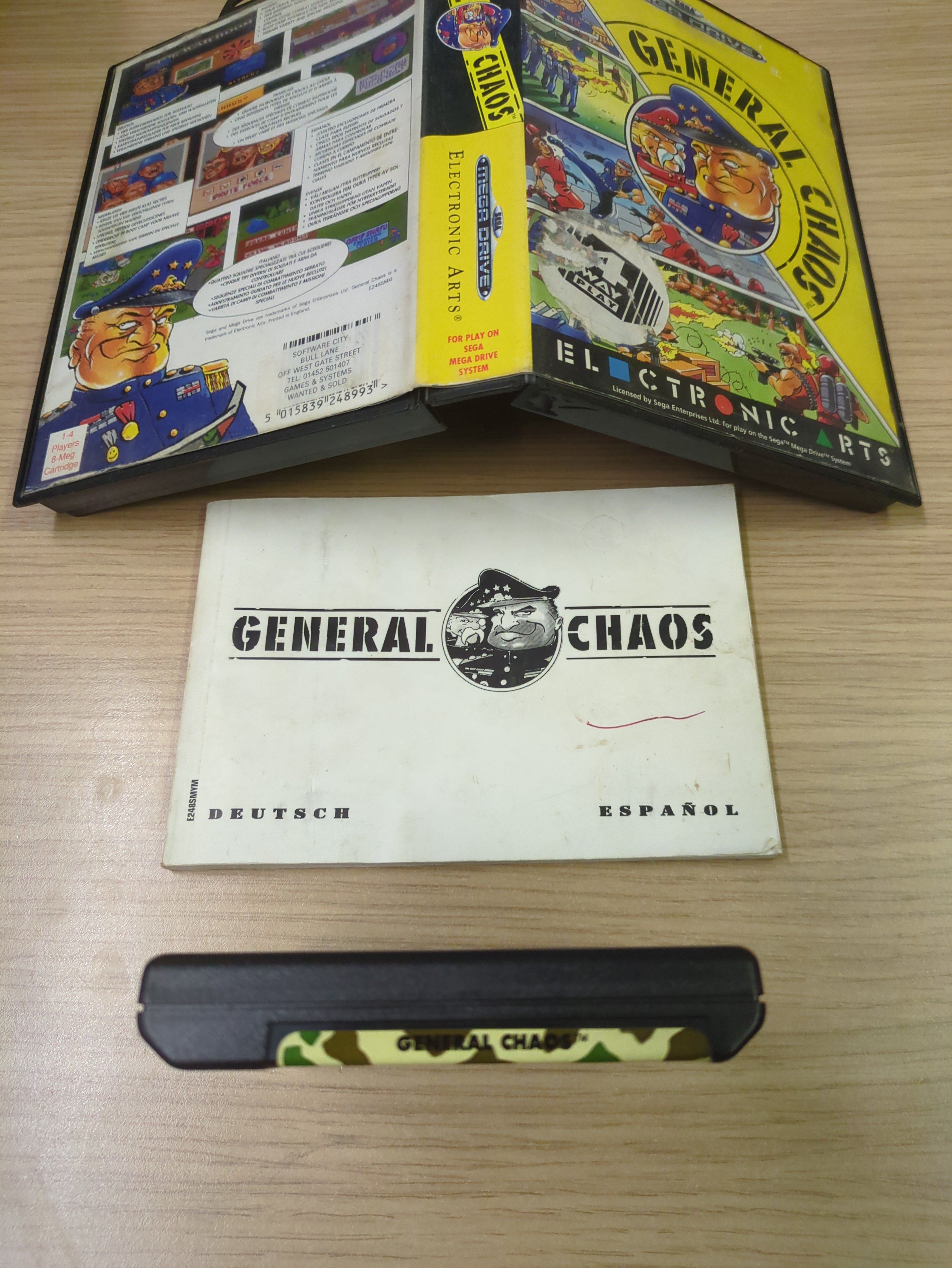 General Chaos Sega Mega Drive game