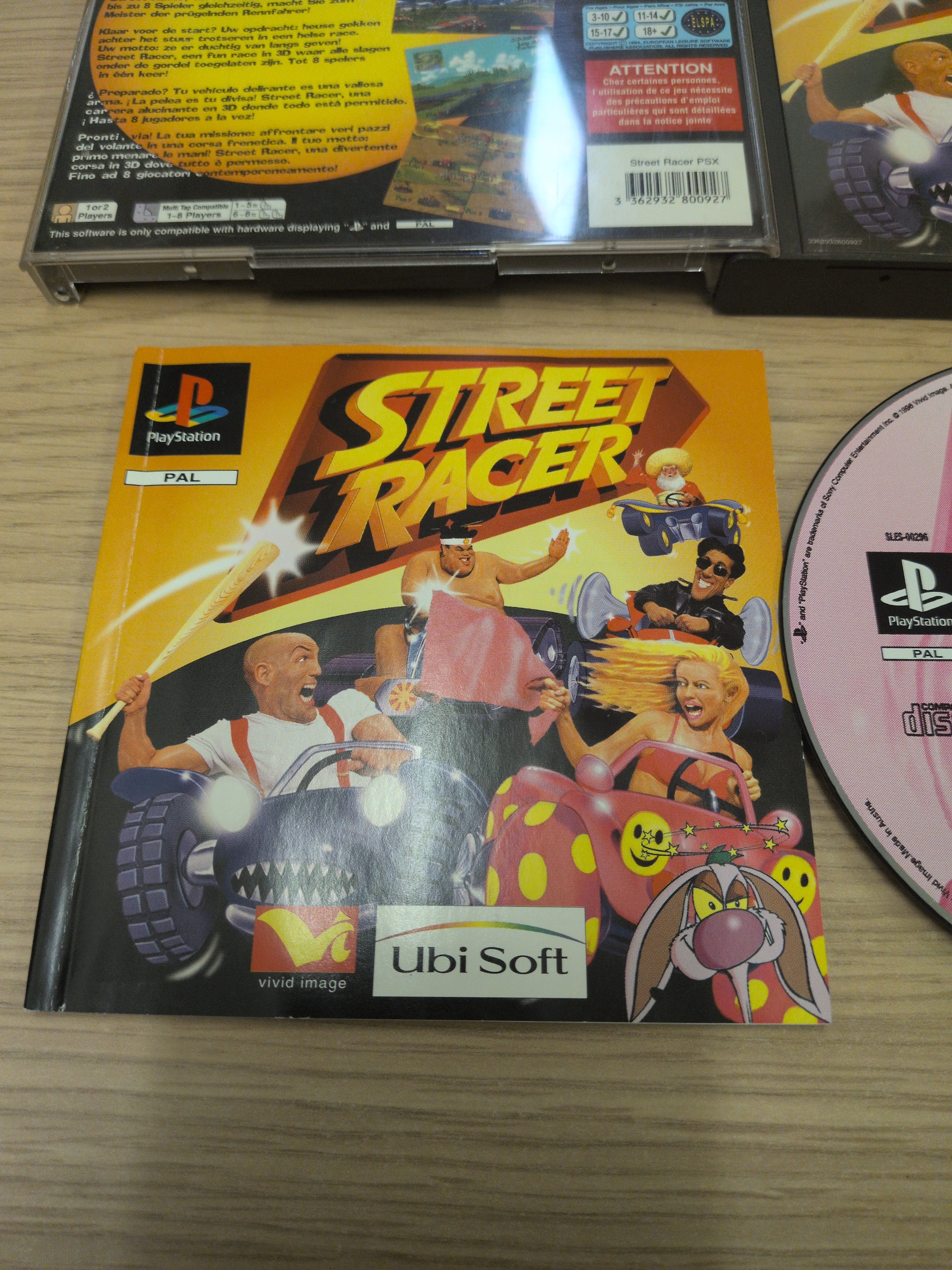 Street Racer Sony PS1 game