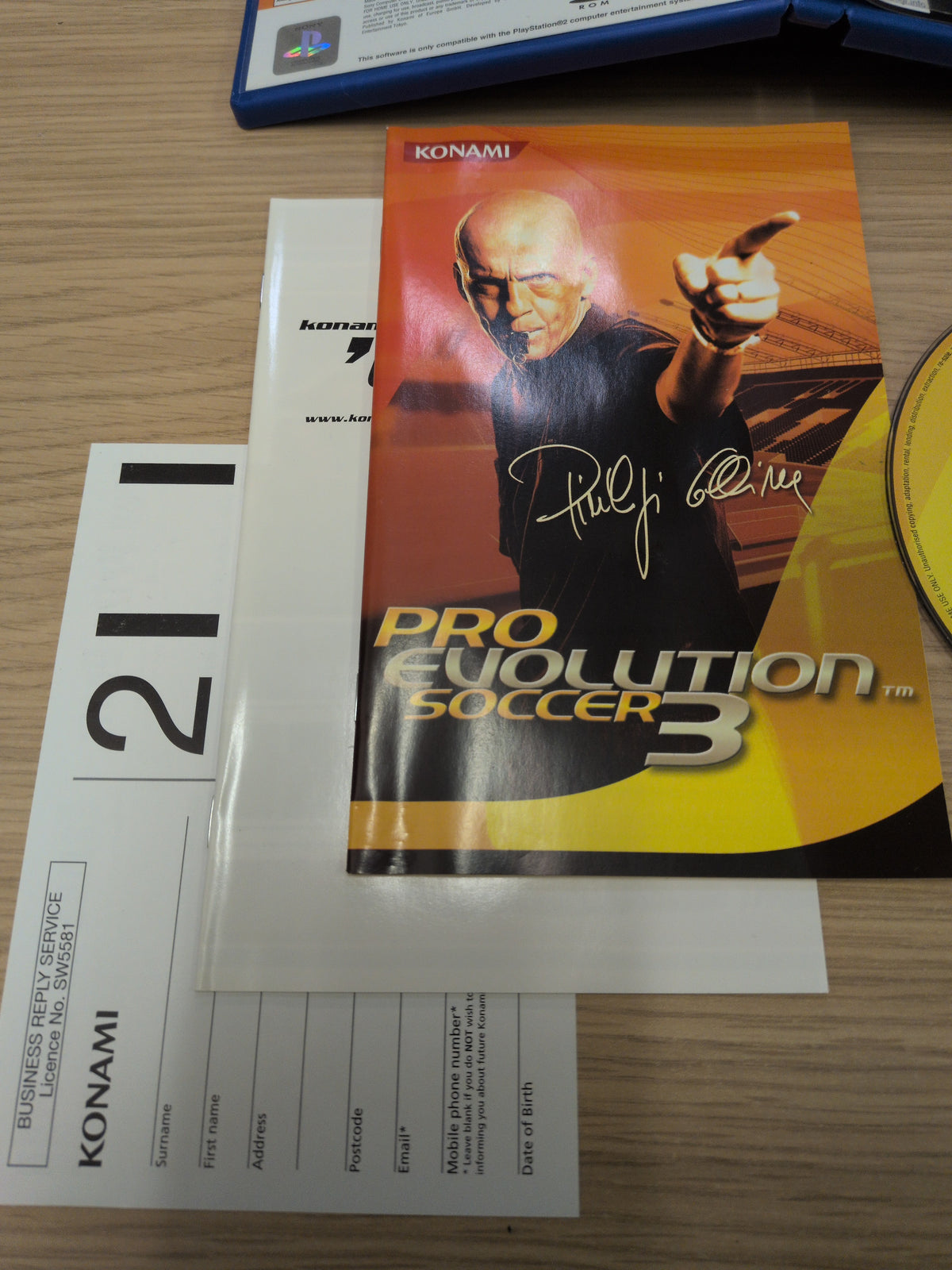 Pro Evolution Soccer 3 Sony PS2 game