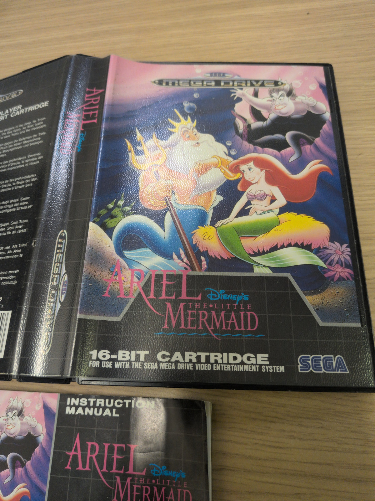 Ariel: The Little Mermaid (Disney's) Sega Mega Drive game