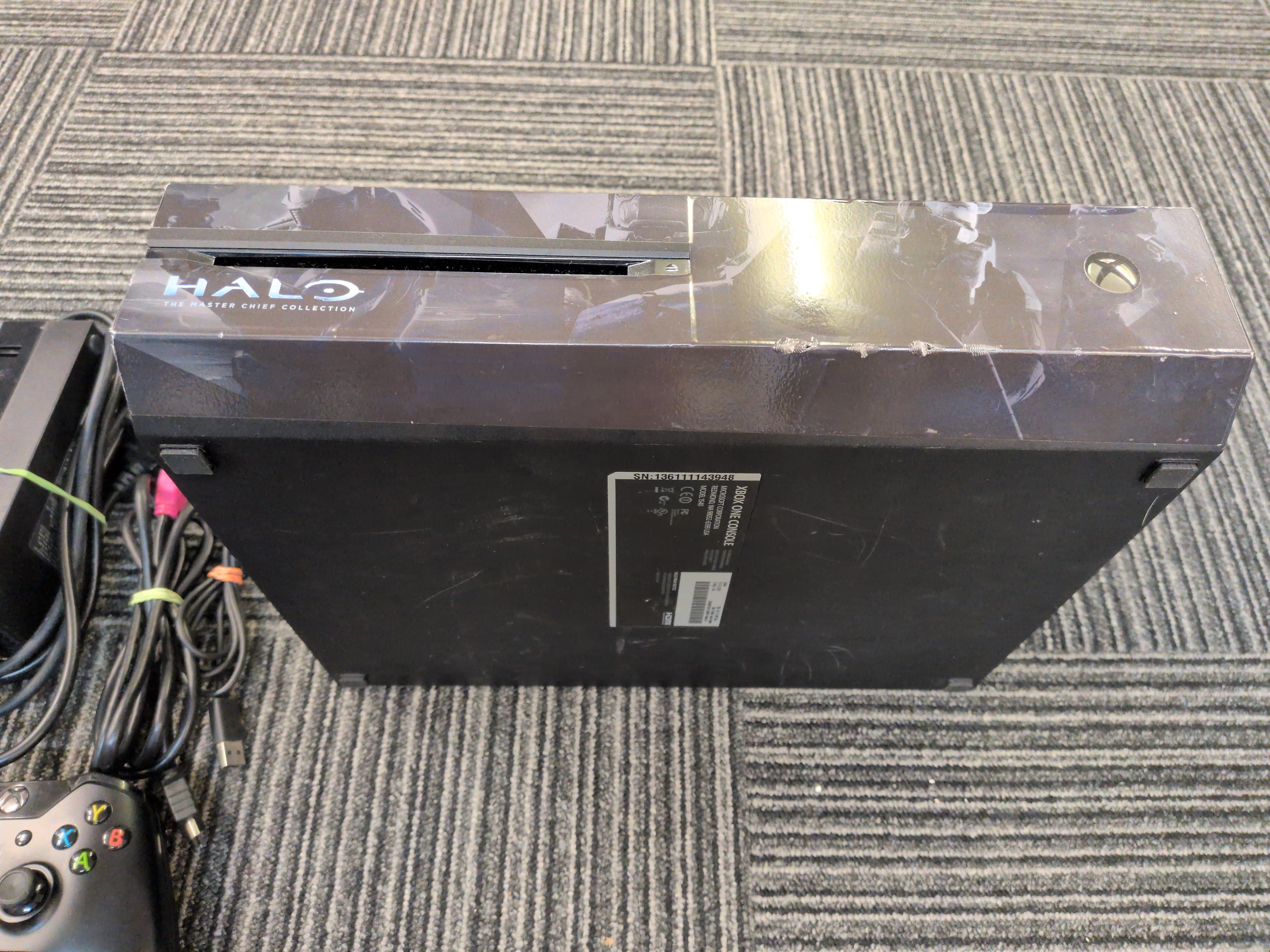 Xbox One Console Black Model 1540 & Games Bundle