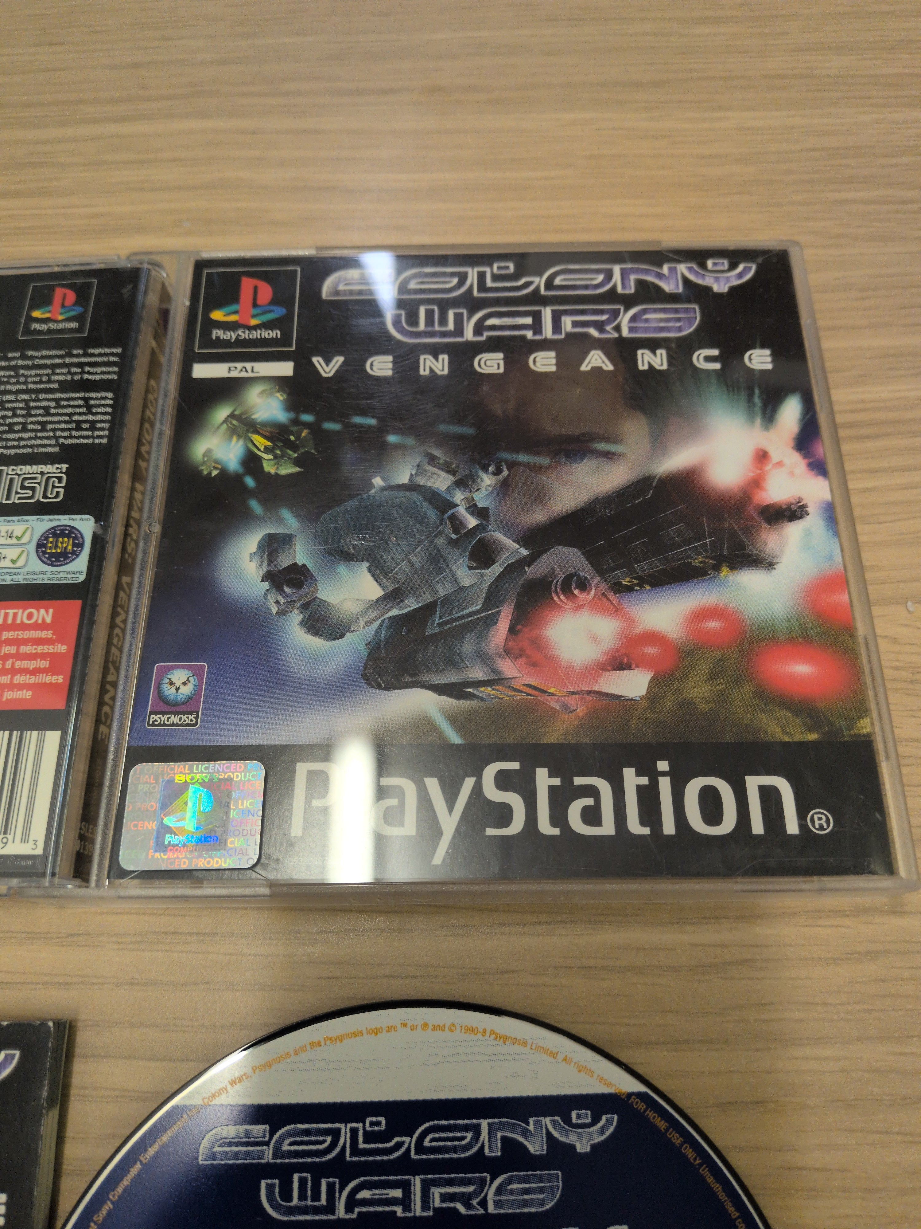 Colony Wars Vengeance Sony PS1 game