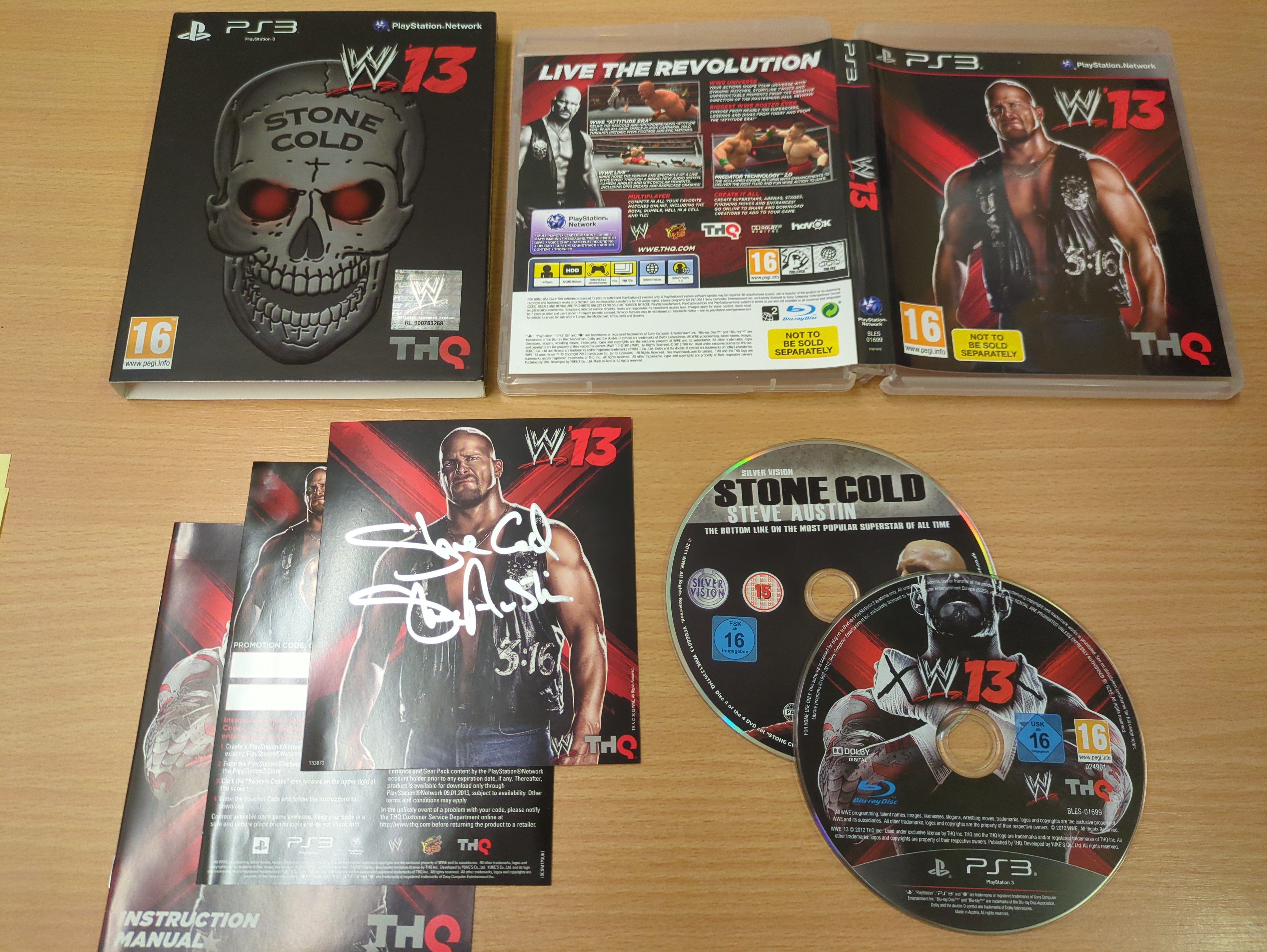 WWE 13 Austin 3:16 Edition Sony PS3 game