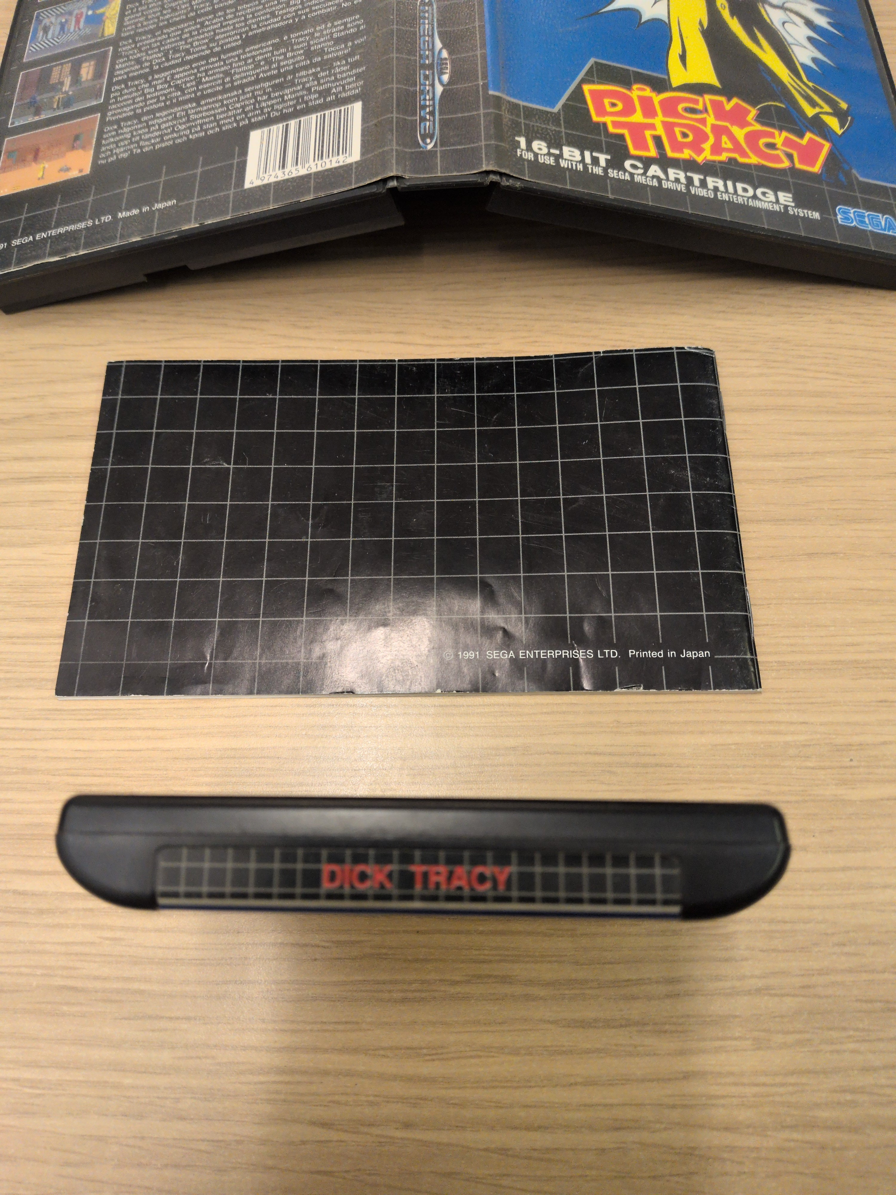 Dick Tracy Sega Mega Drive game