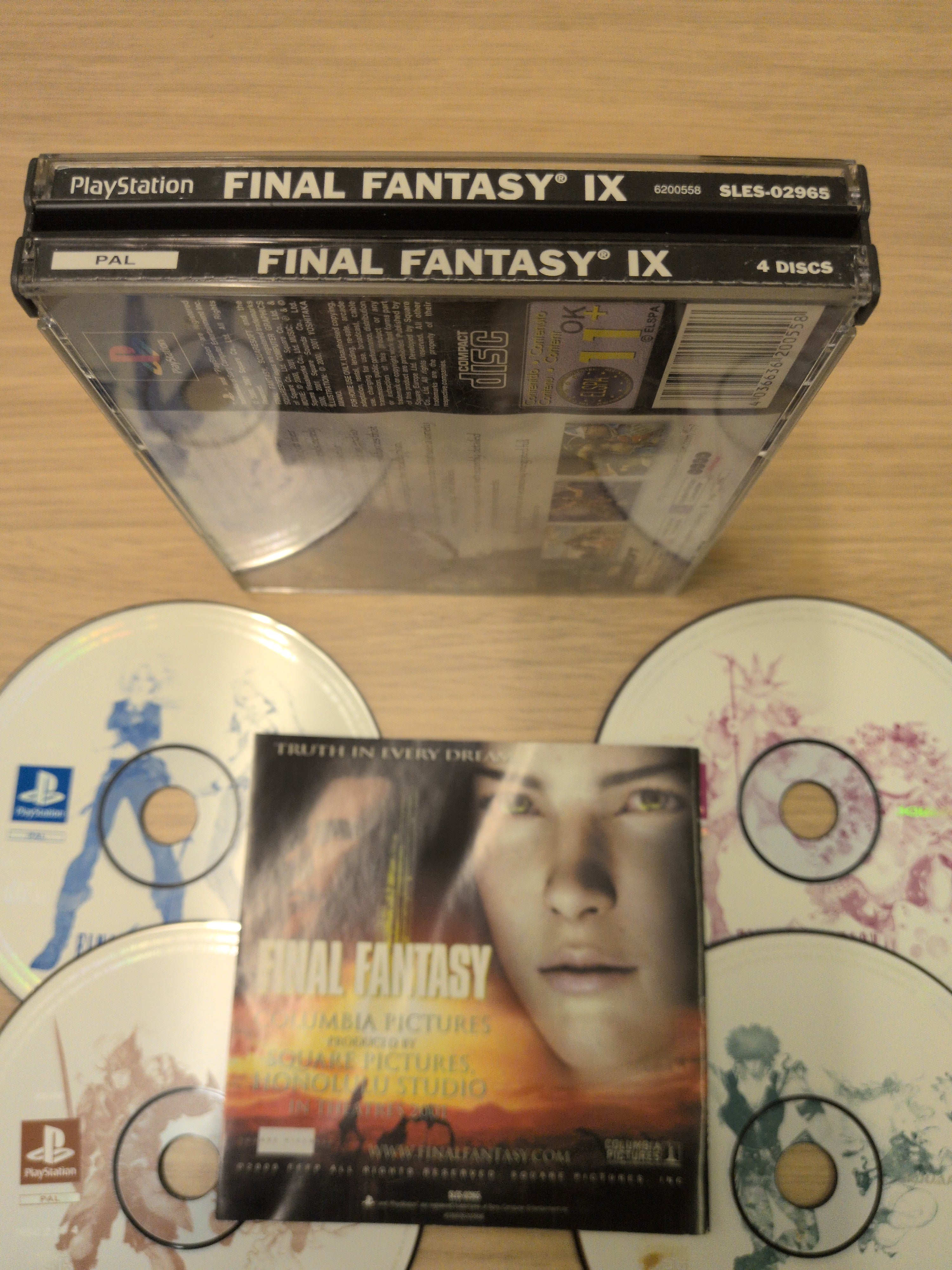 Final Fantasy IX Sony PS1 game