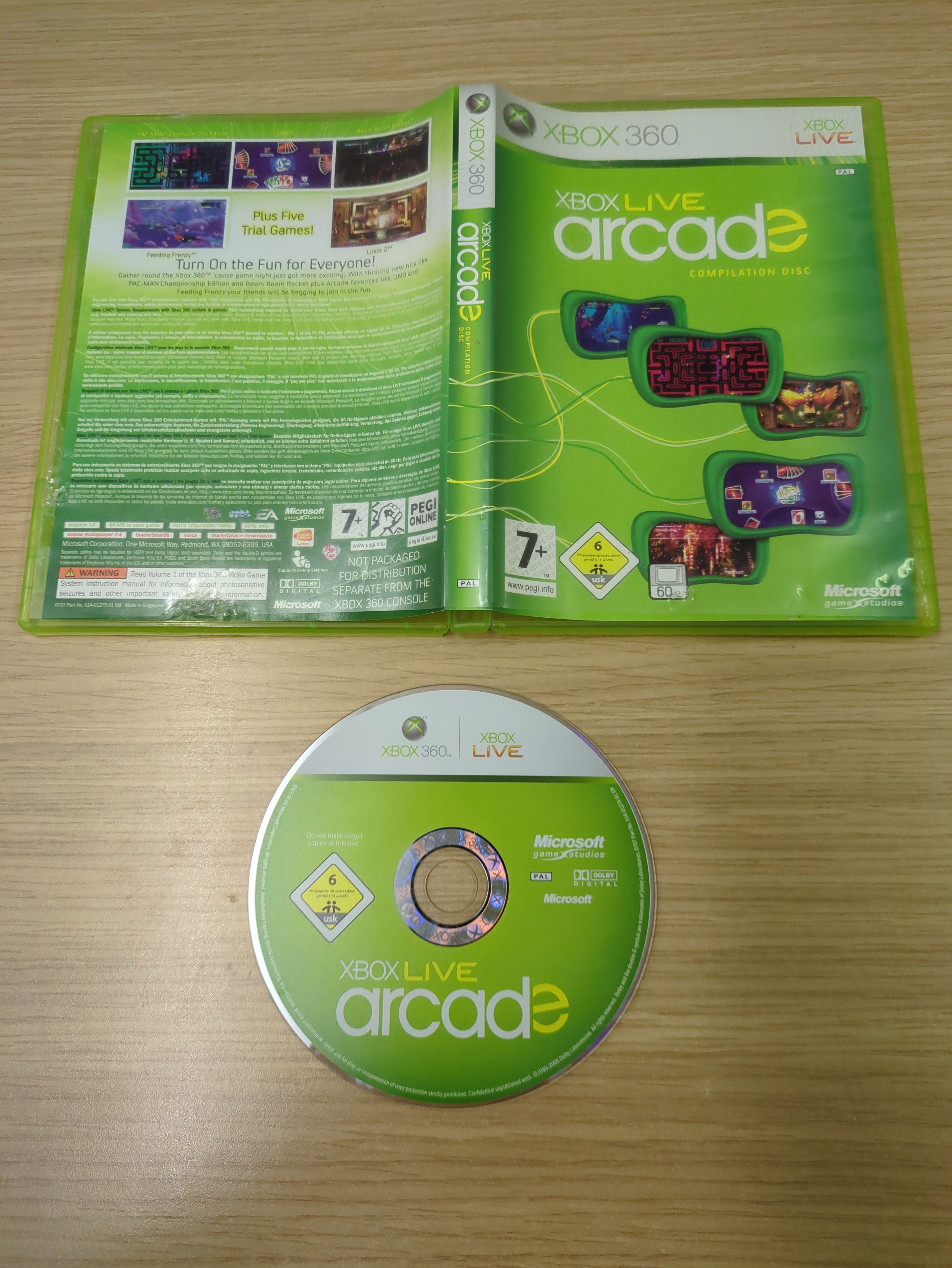 Xbox Live Arcade Compilation Disc Xbox 360 game