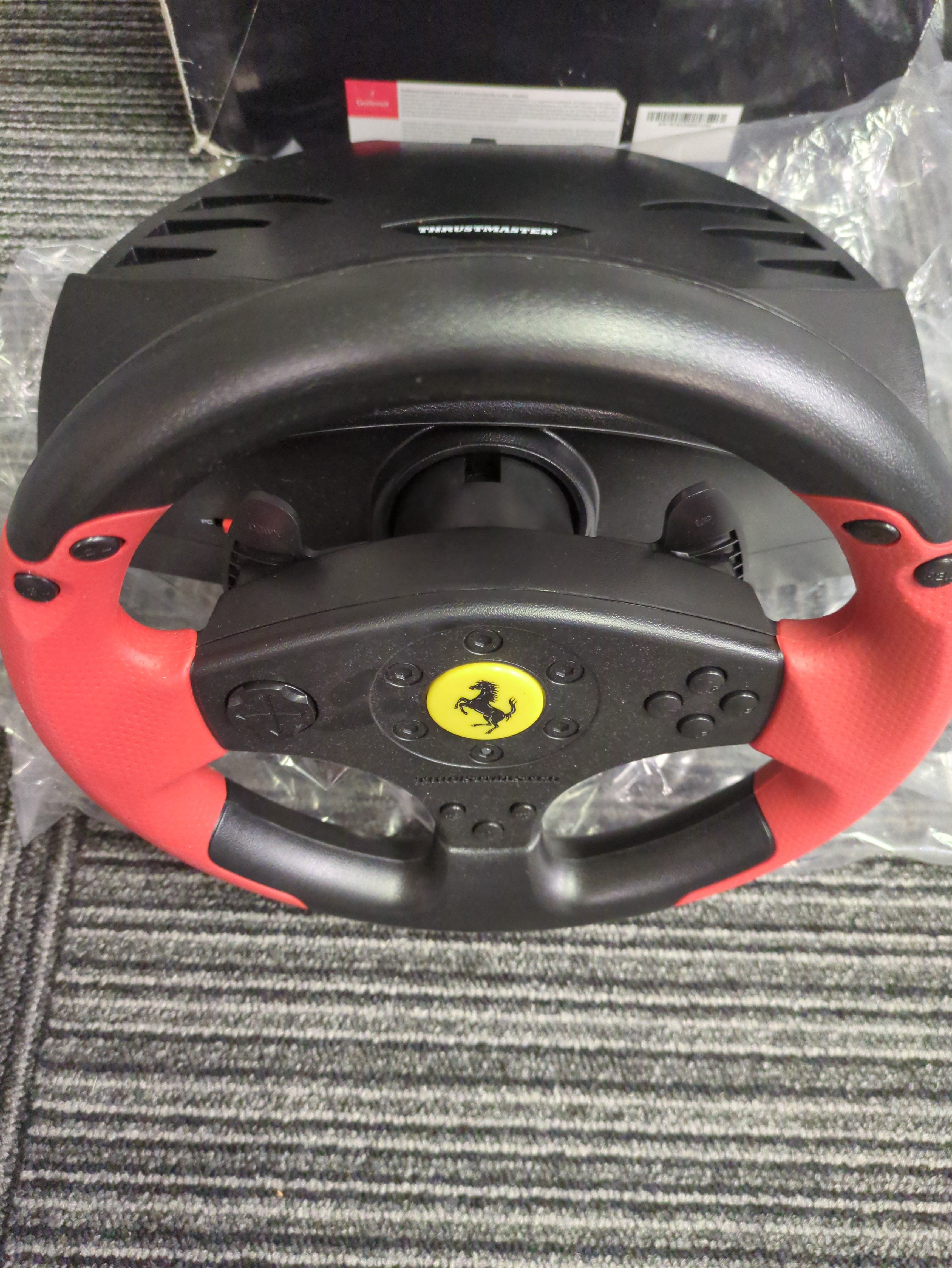Thrustmaster Ferrari Racing Wheel Red Legend Edition for PlayStation PS3 / PC