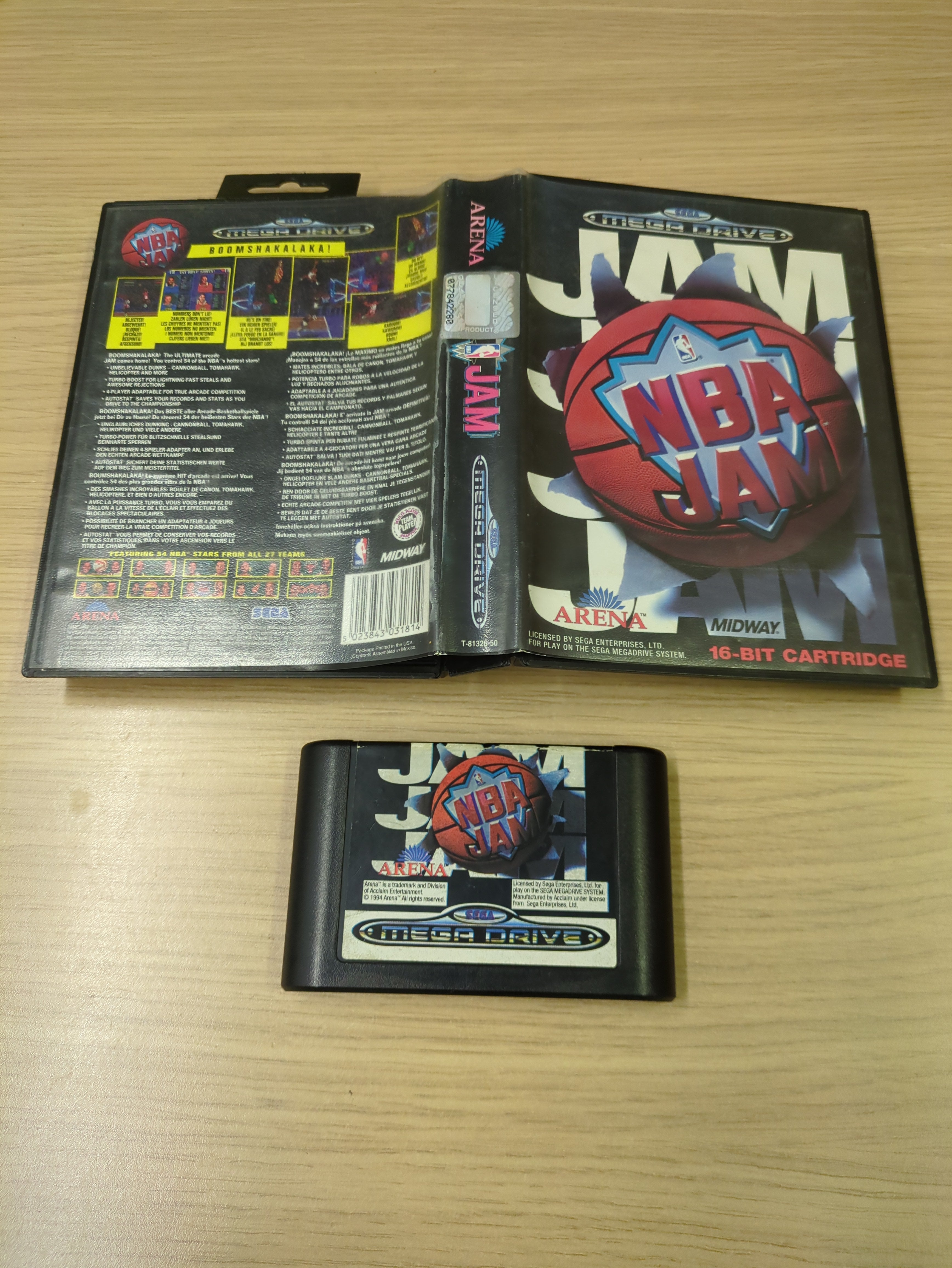NBA Jam Sega Mega Drive game