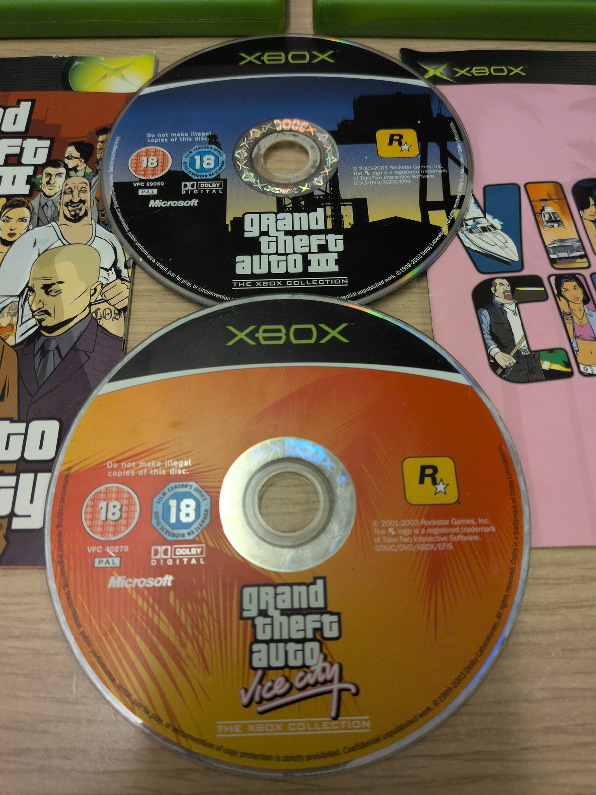 Grand Theft Auto: Double Pack original Xbox game
