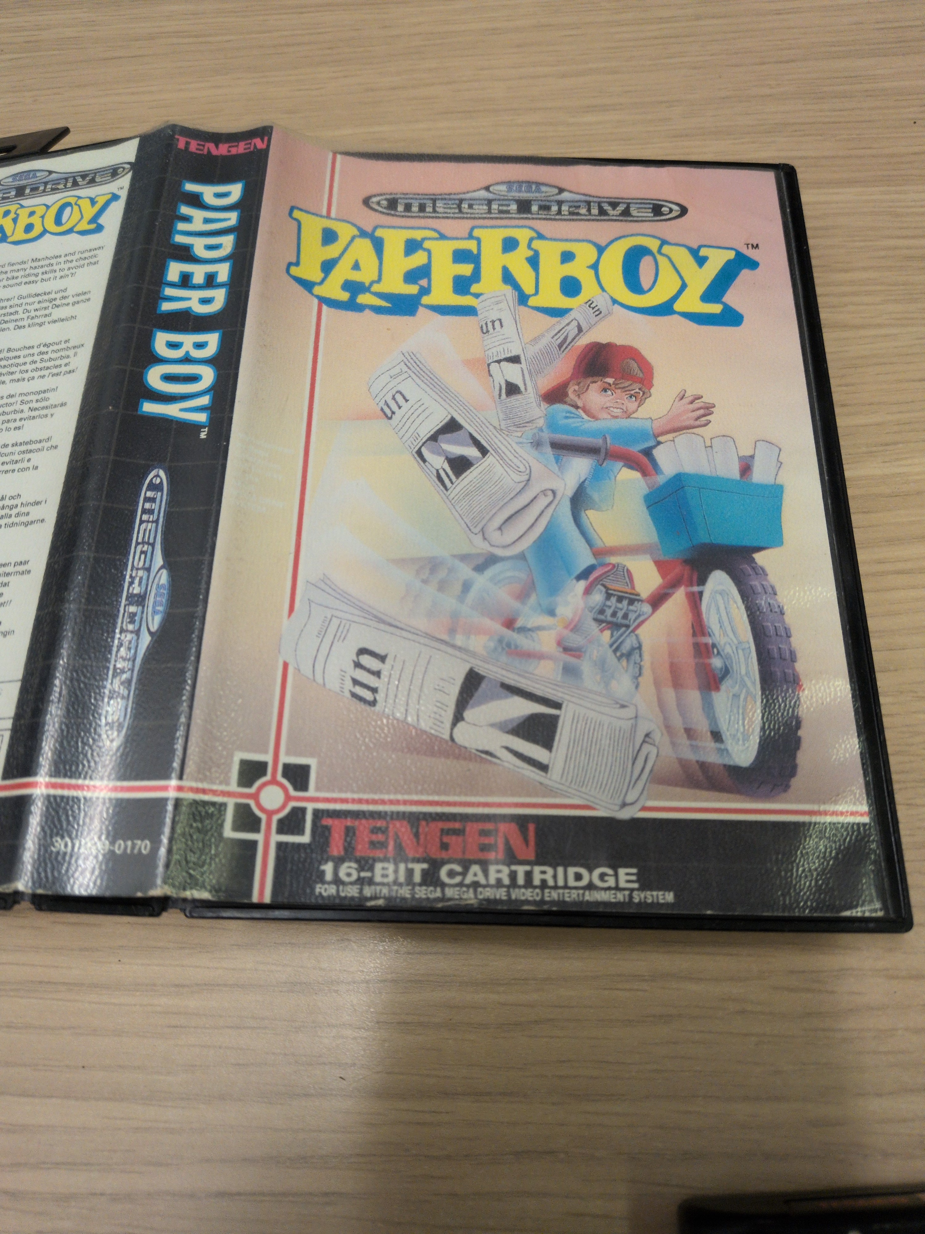 Paperboy Sega Mega Drive game