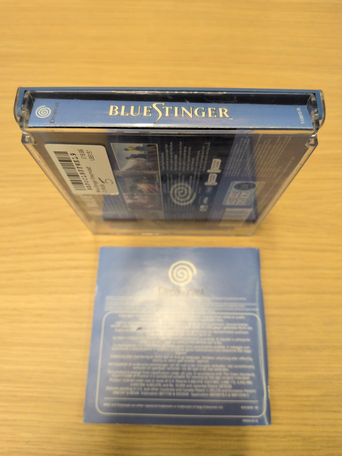 Blue Stinger Sega Dreamcast game
