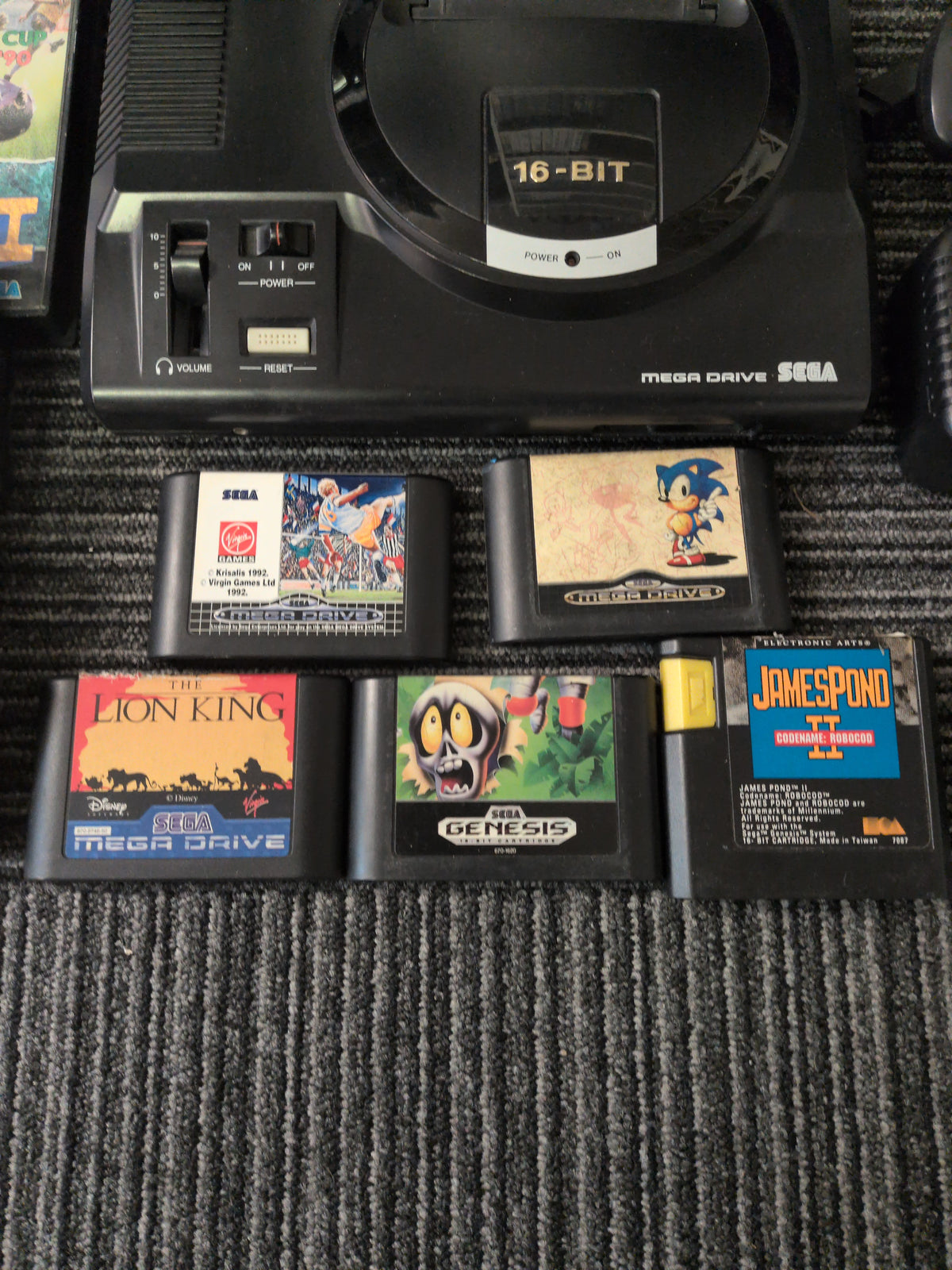 Sega Mega Drive Console & Games bundle (Model 1)