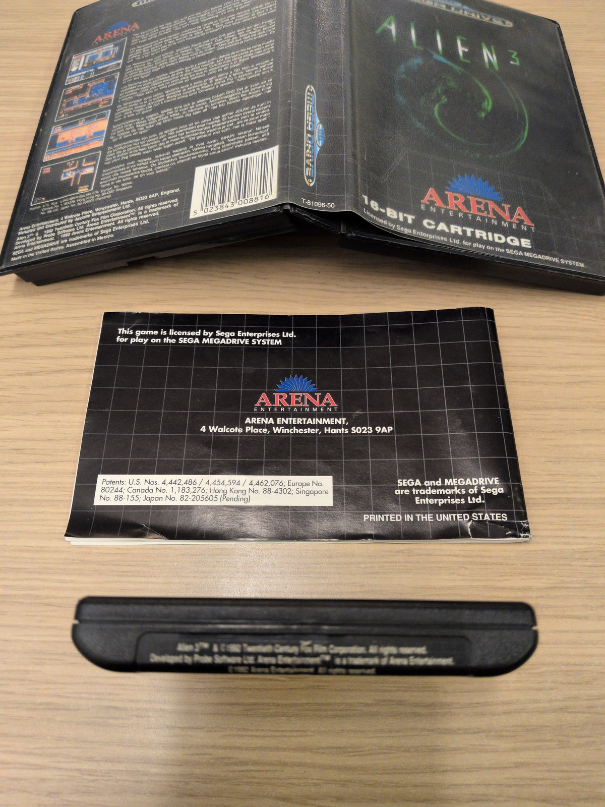 Alien 3 Sega Mega Drive game