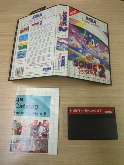 Sonic The Hedgehog 2 Sega Master System game