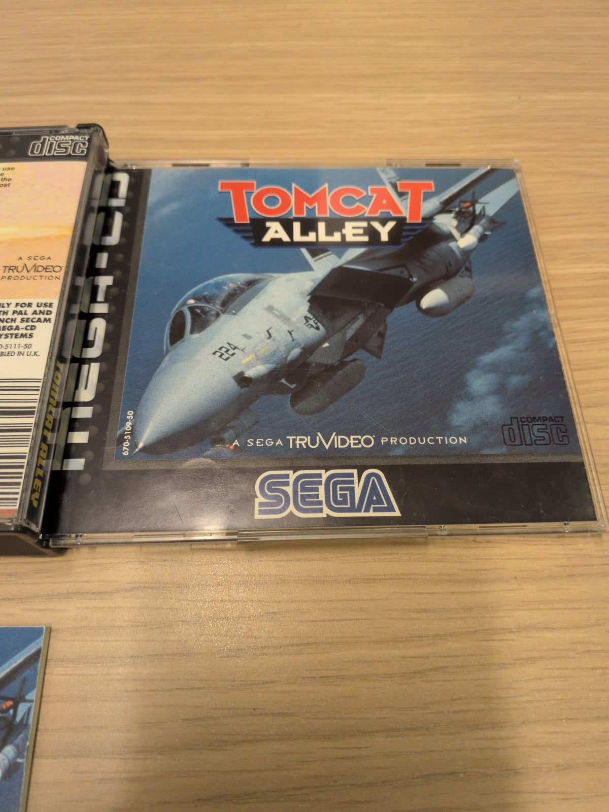 Tomcat Alley Sega Mega-CD game