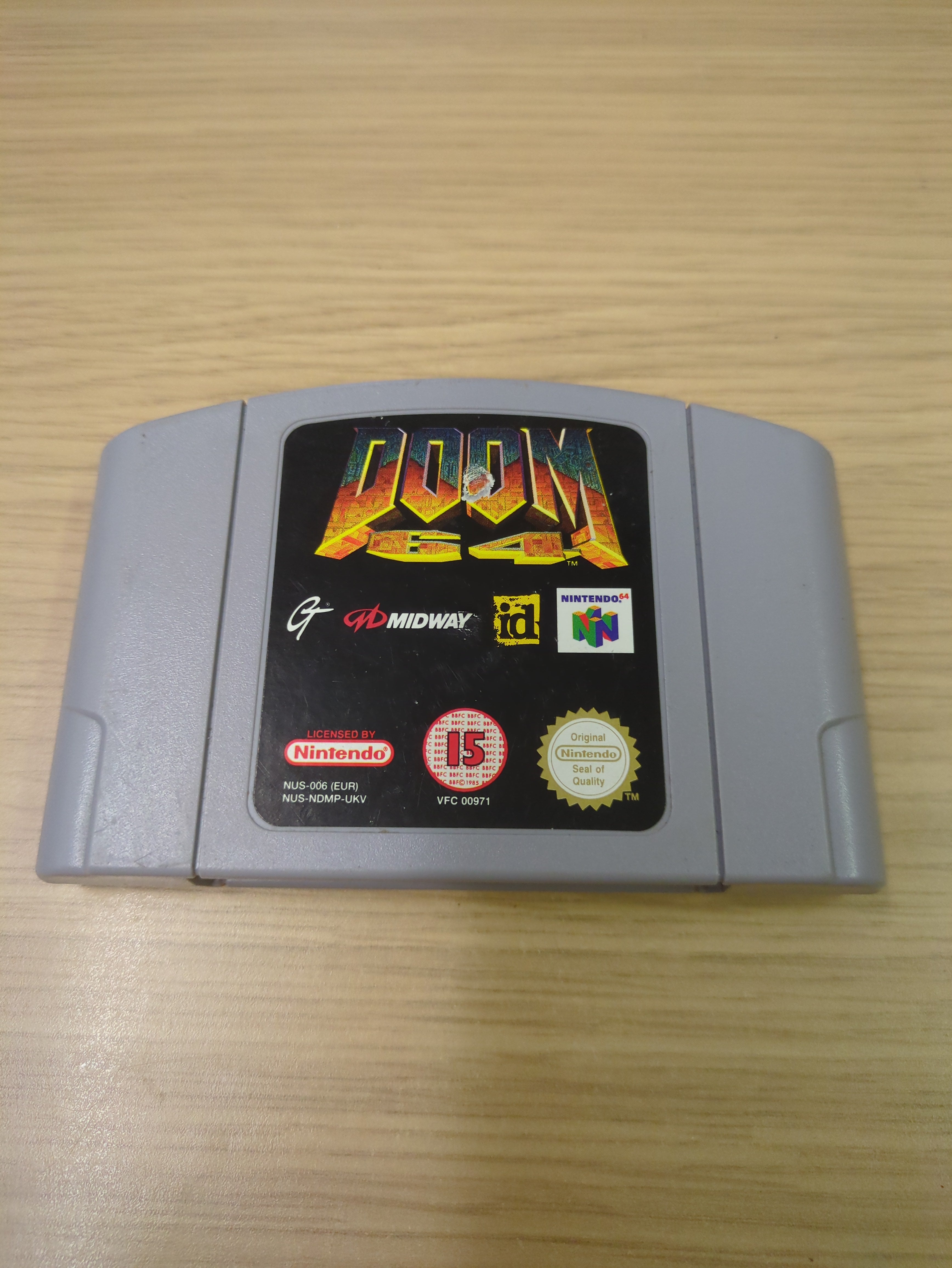 Doom 64 Nintendo N64 game Cart Only