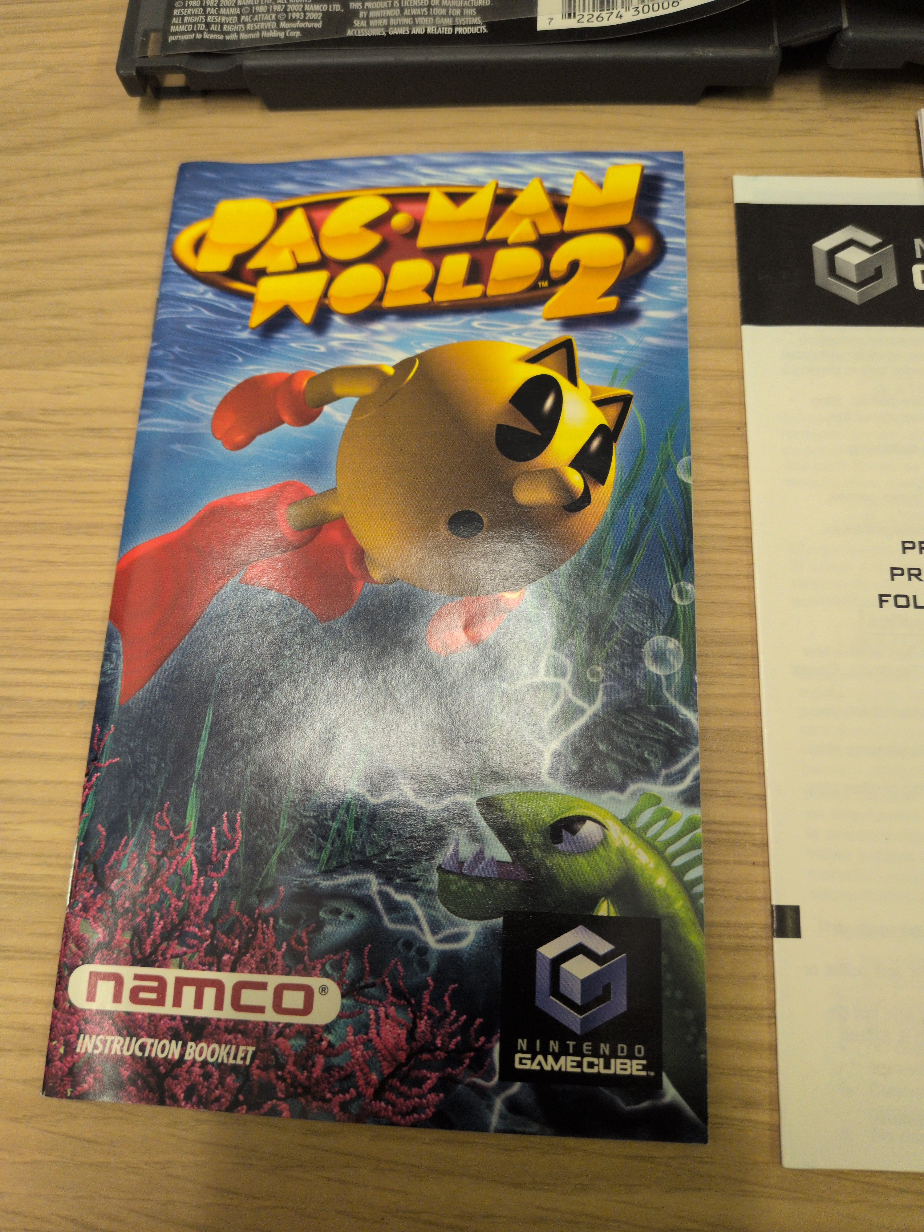 Pac-Man vs. Pac-Man World 2 GameCube game NTSC