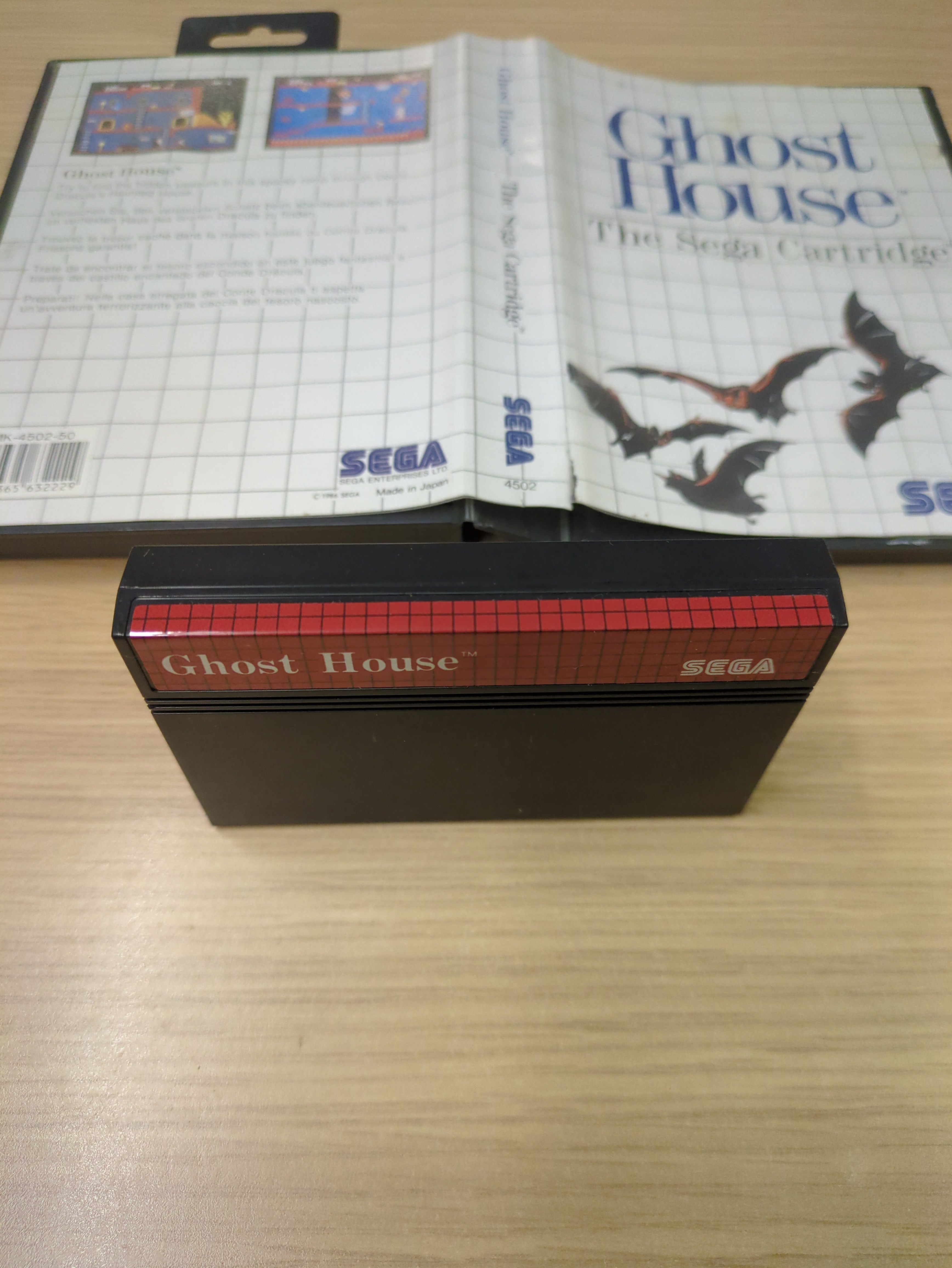 Ghost House Sega Master System game