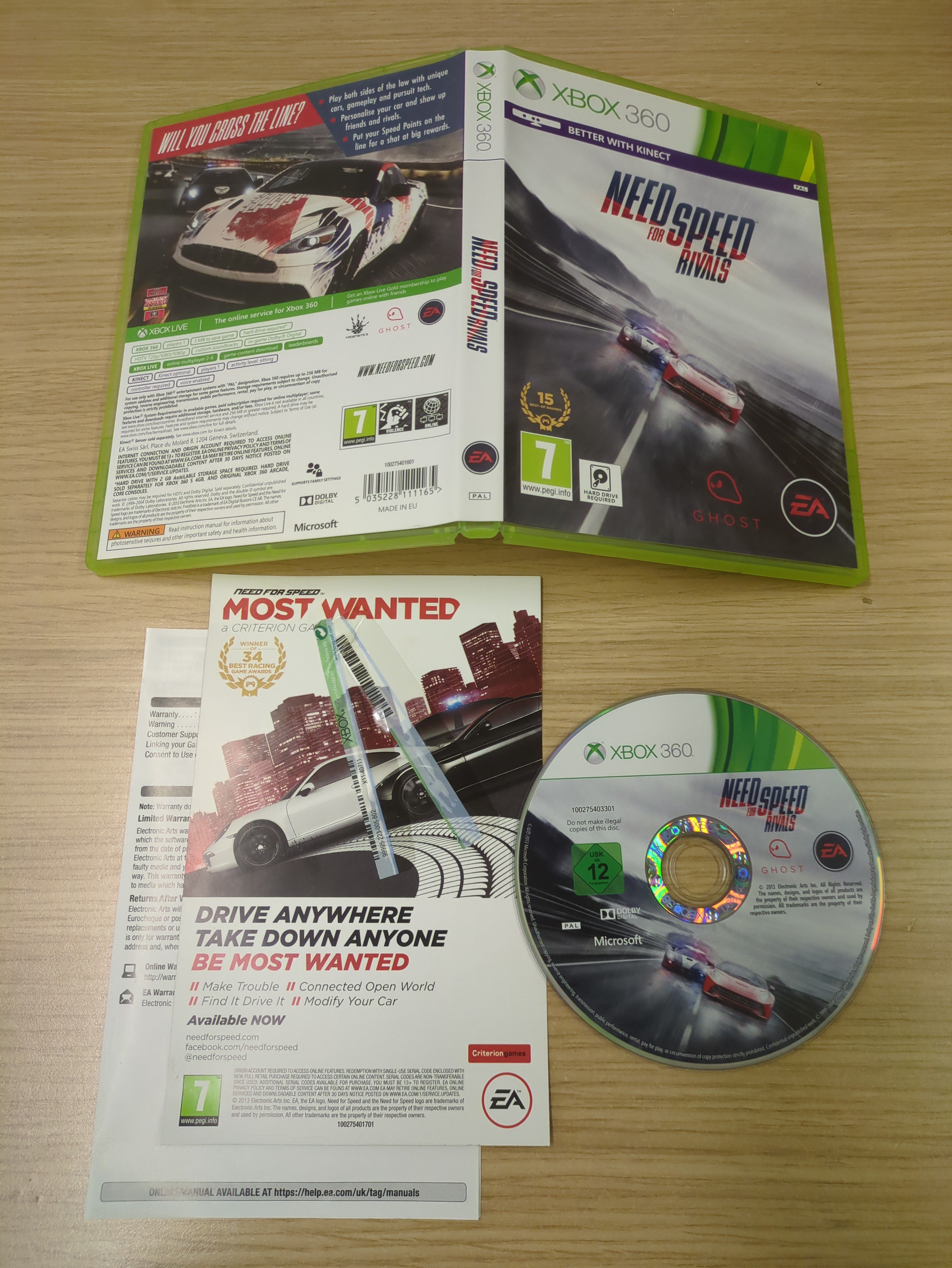 Need For Speed Rivals Xbox 360 game