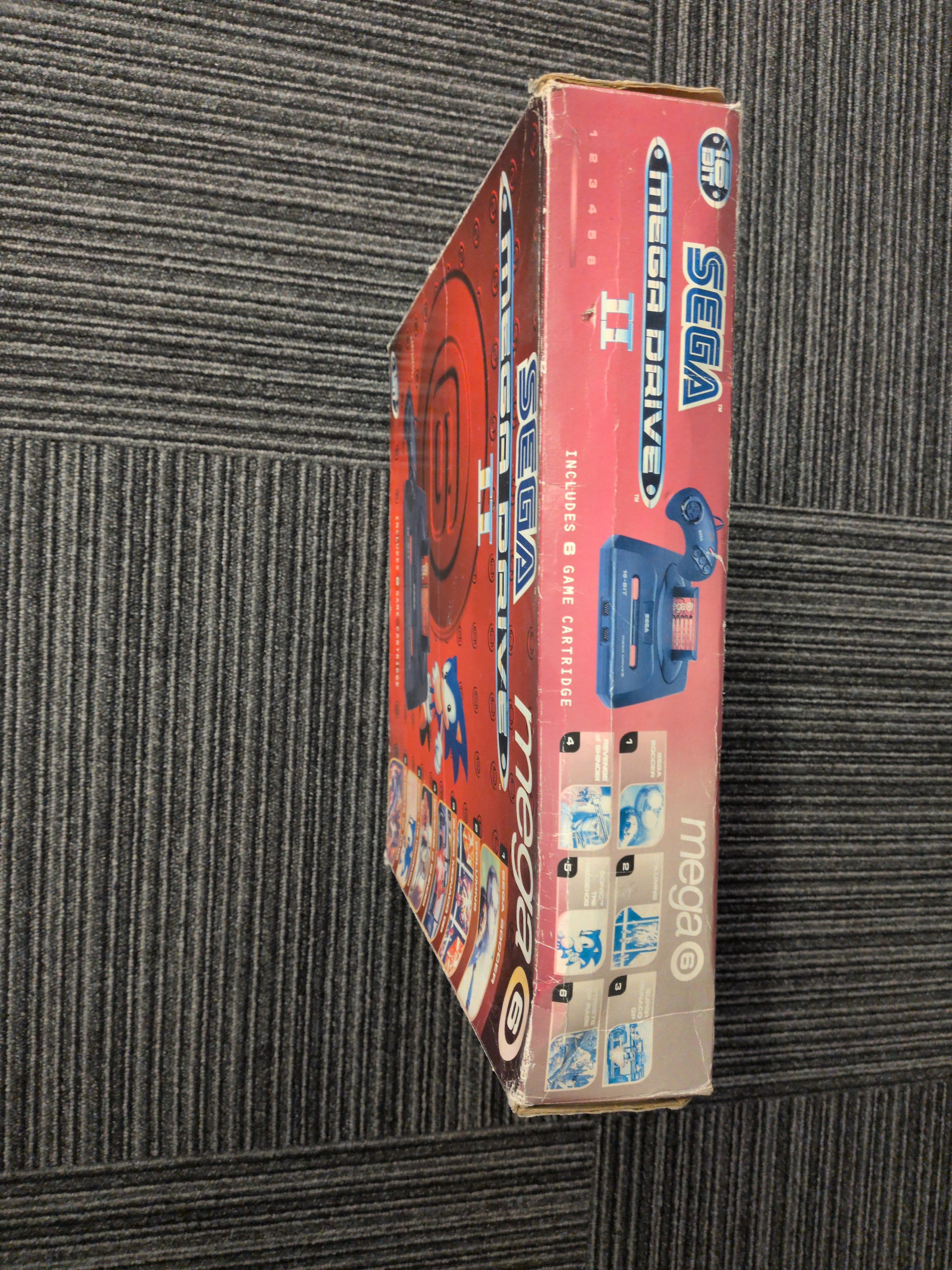 Sega Mega Drive II Mega 6 Console boxed