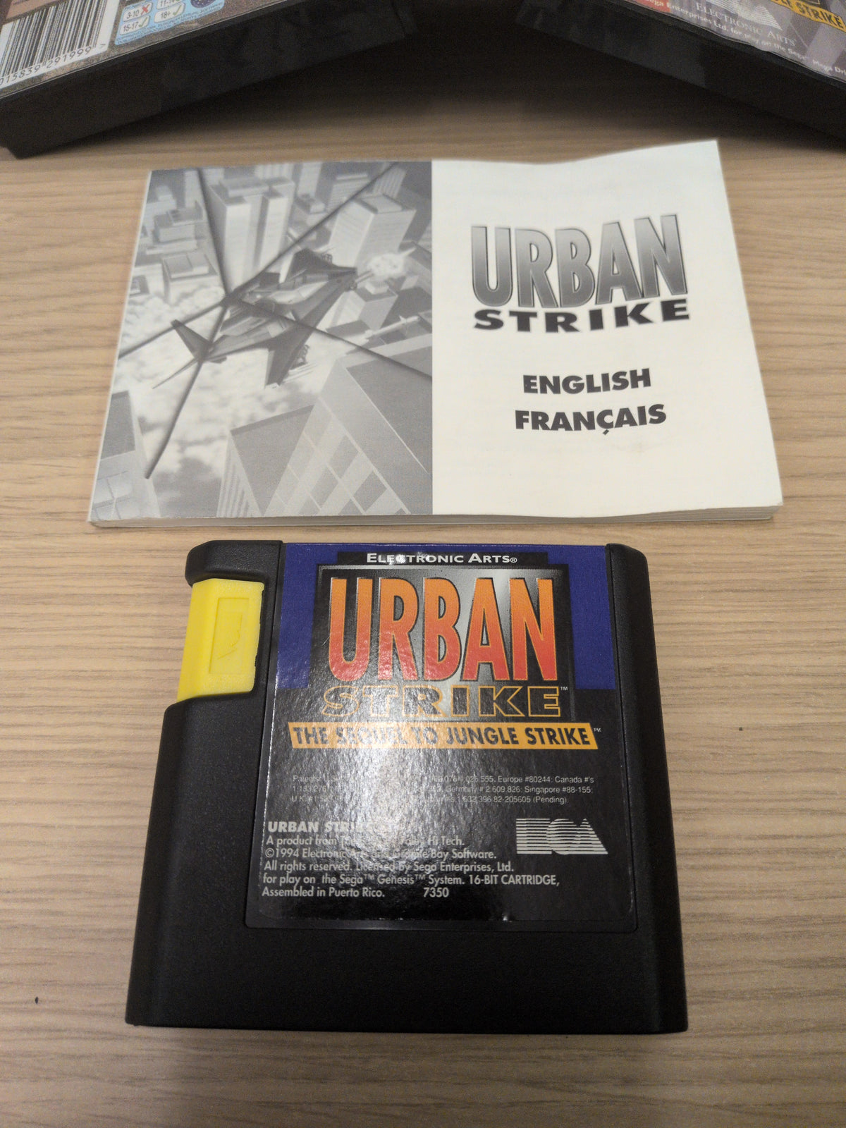 Urban Strike: The Sequel to Jungle Strike Sega Mega Drive game