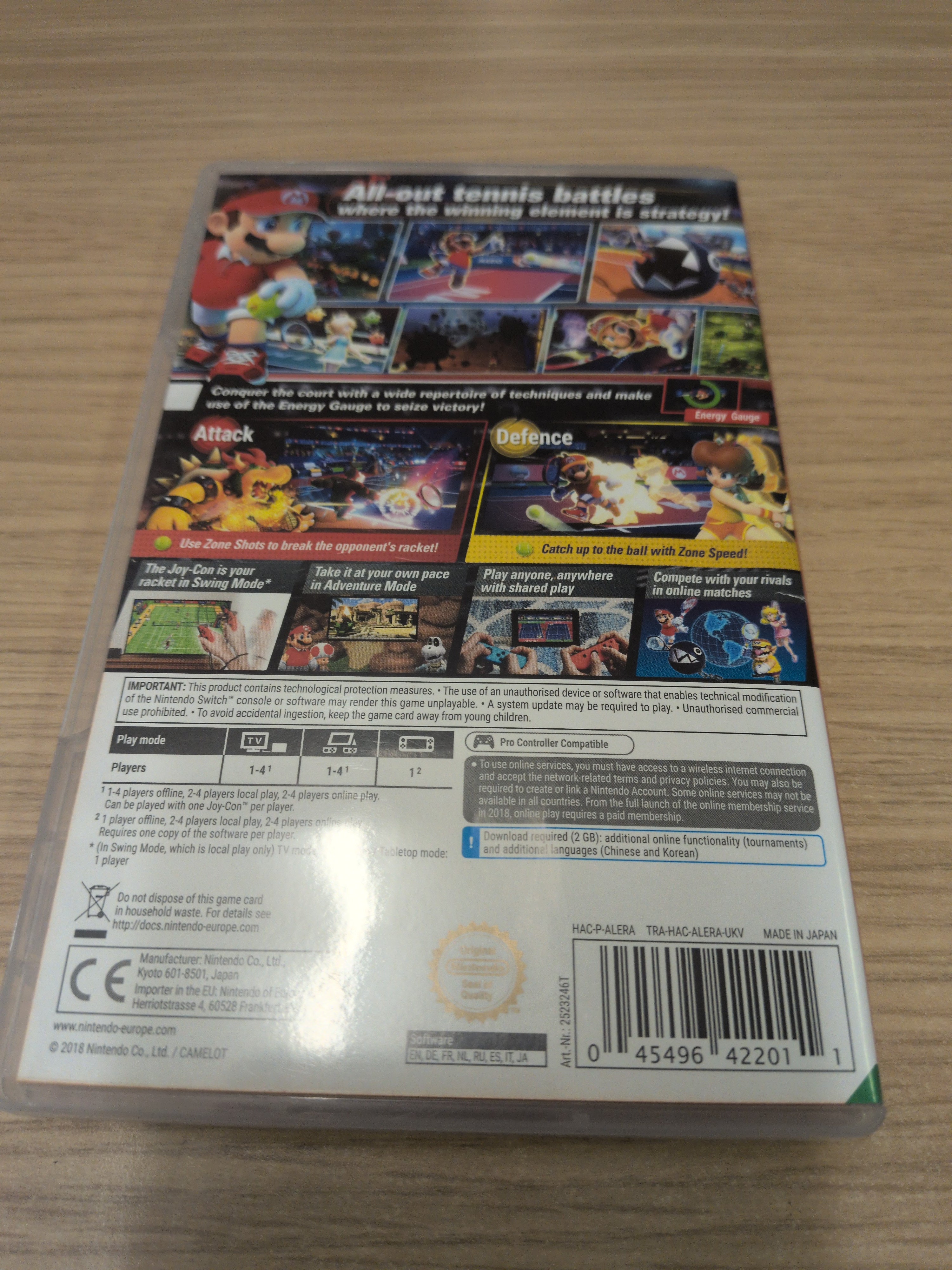 Mario Tennis Aces Nintendo Switch game