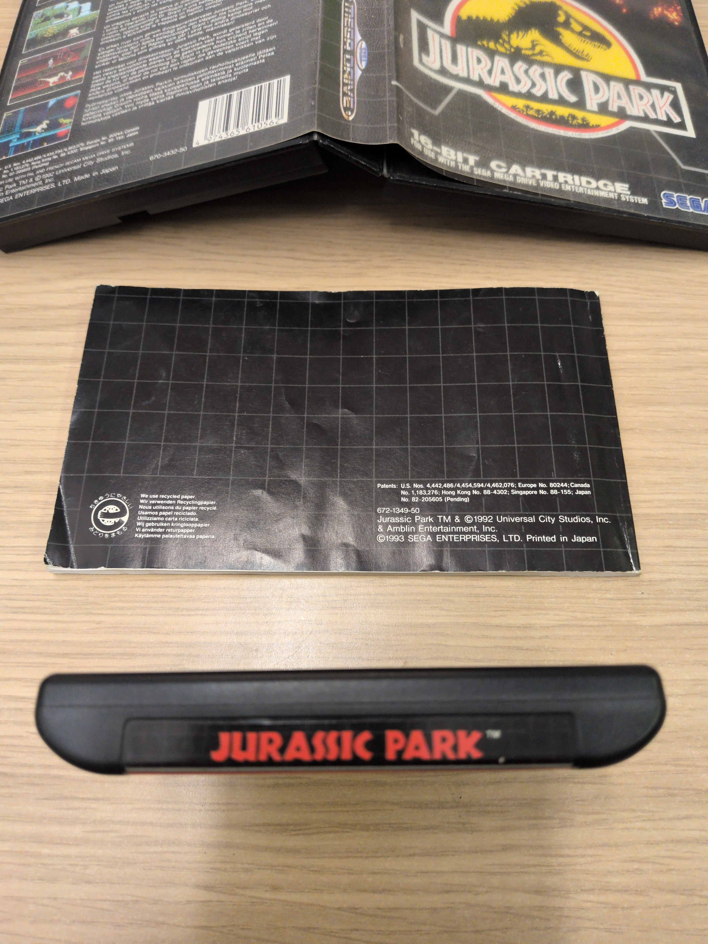 Jurassic Park Sega Mega Drive game
