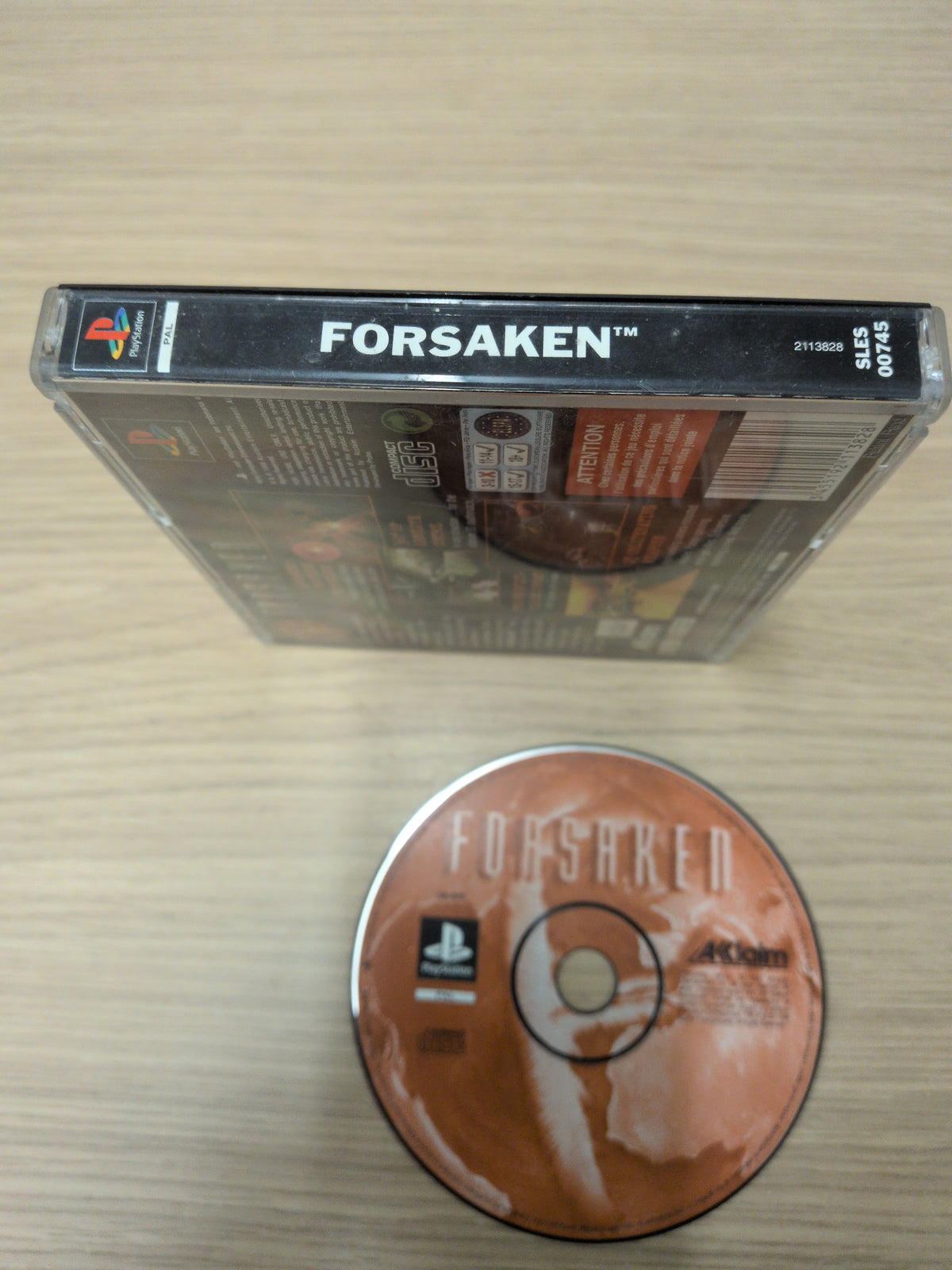 Forsaken Sony PS1 game