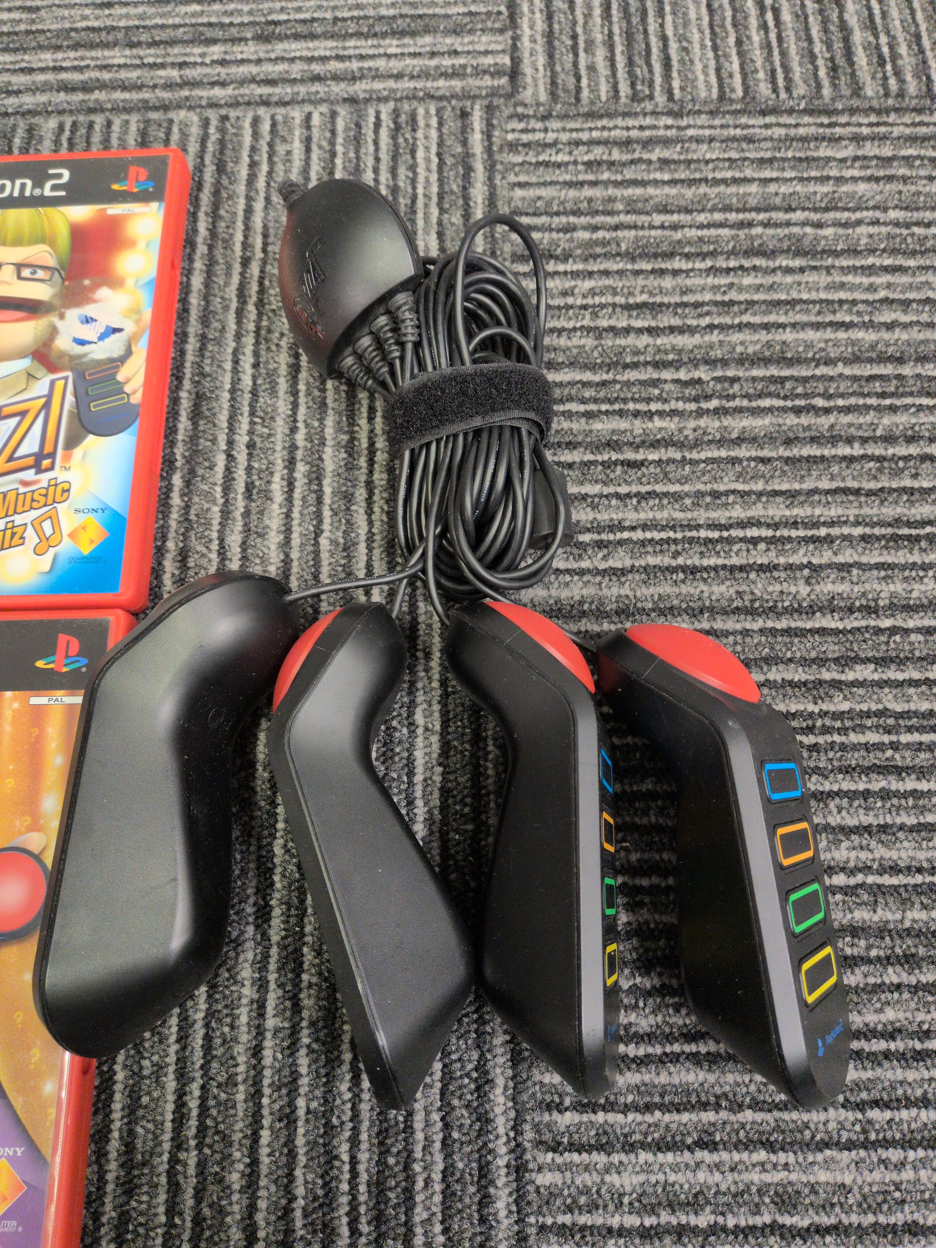 Buzz! Game Bundle with Buzzers Sony PS2 – retro game store uk ...