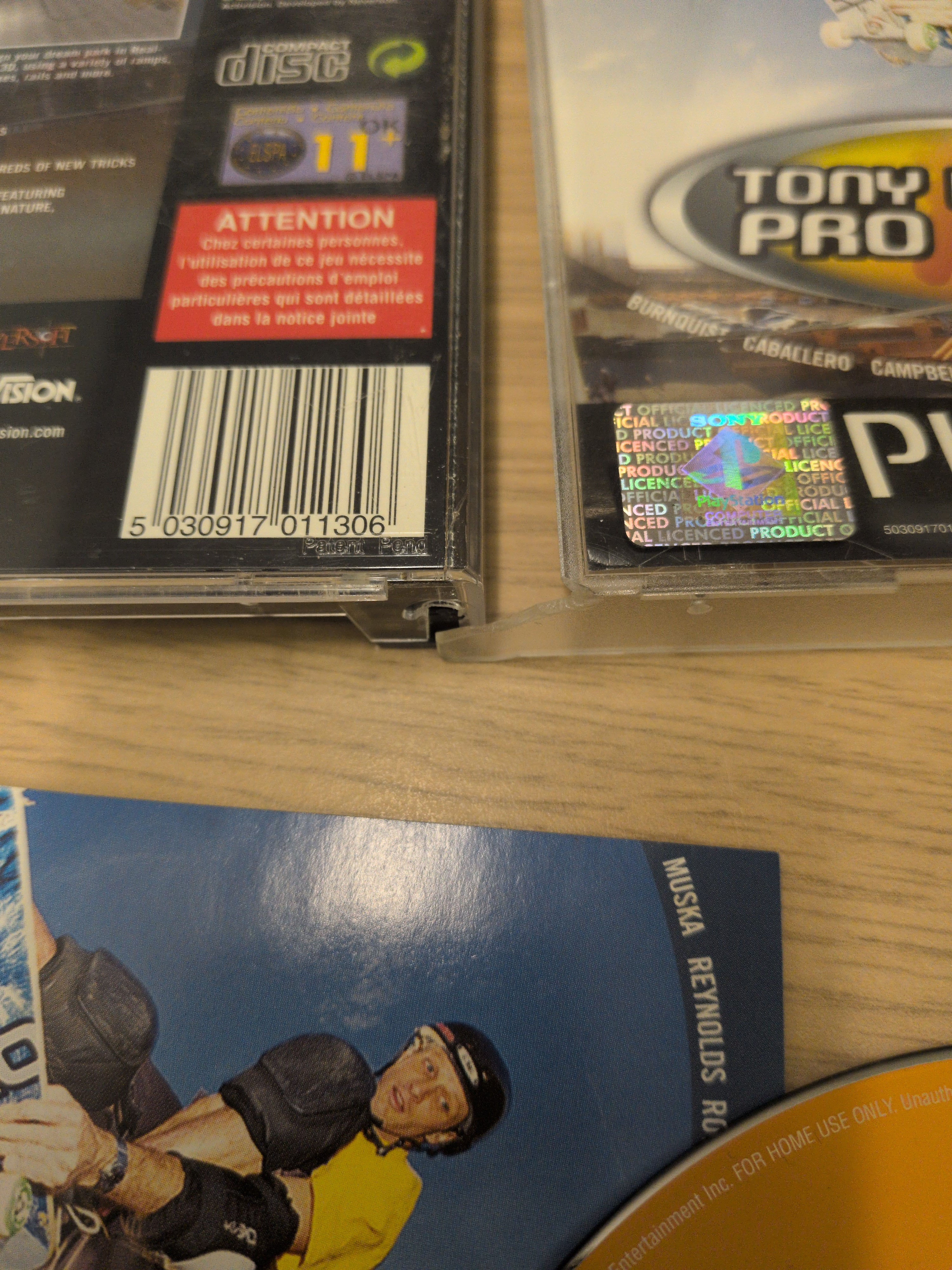 Tony Hawk's Pro Skater 2 Sony PS1 game