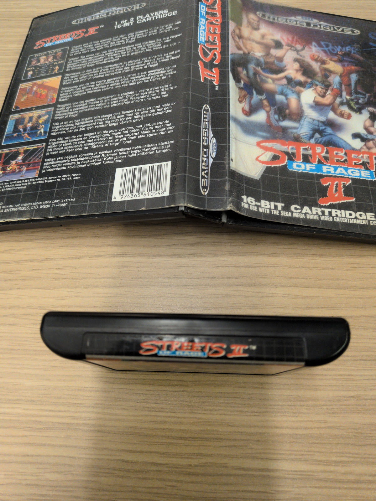 Streets of Rage II Sega Mega Drive game