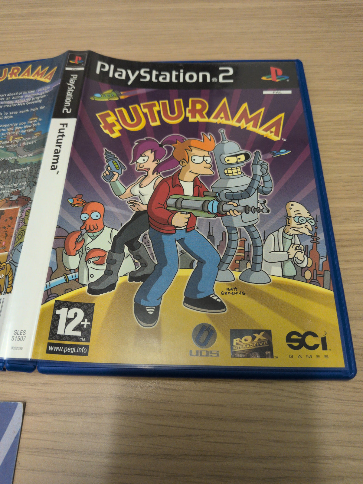 Futurama Sony PS2 game