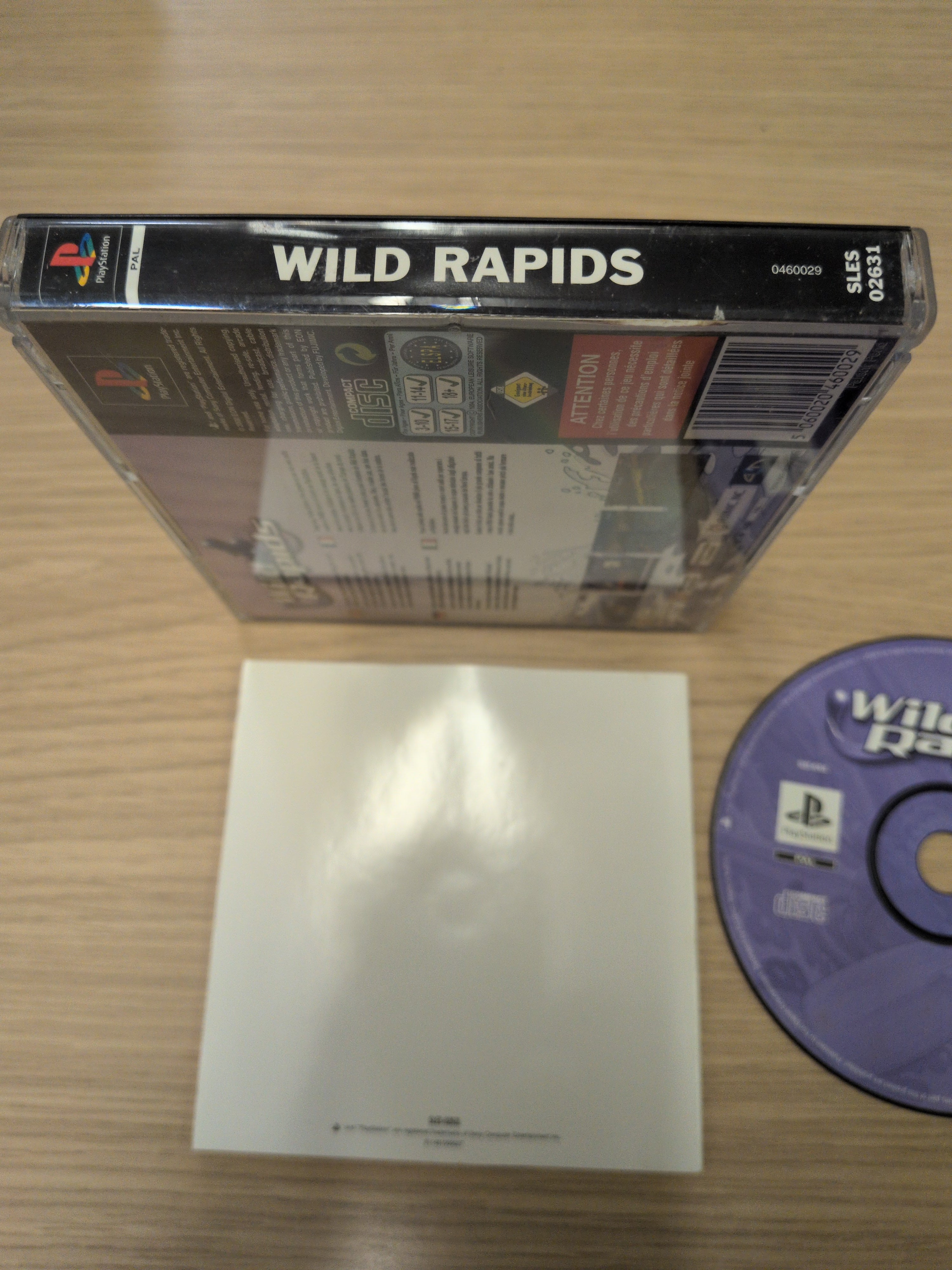 Wild Rapids Sony PS1 game